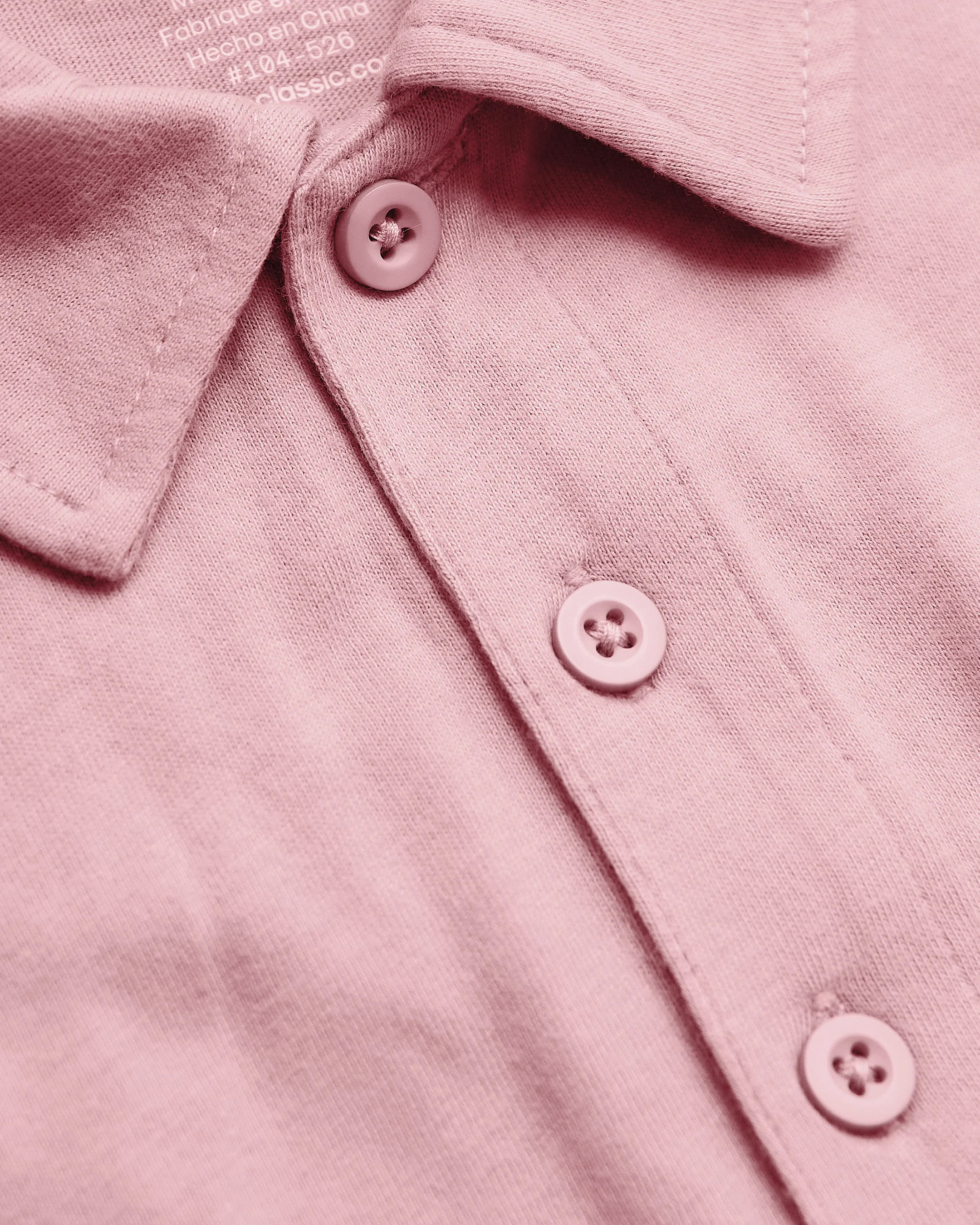 Light Heather Boysenberry Classic Polo - Image 8