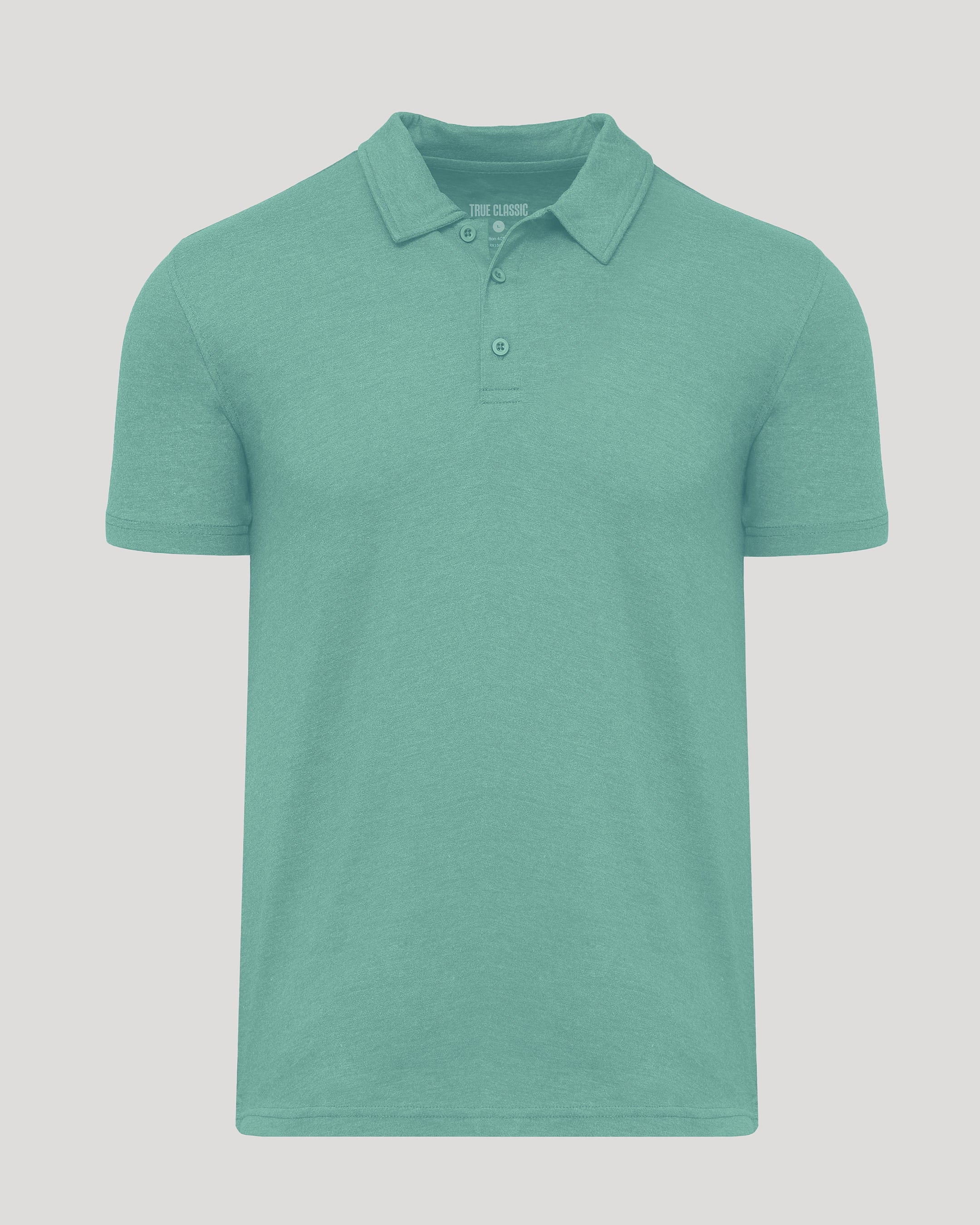 Light Heather Greenery Classic Polo - Image 2