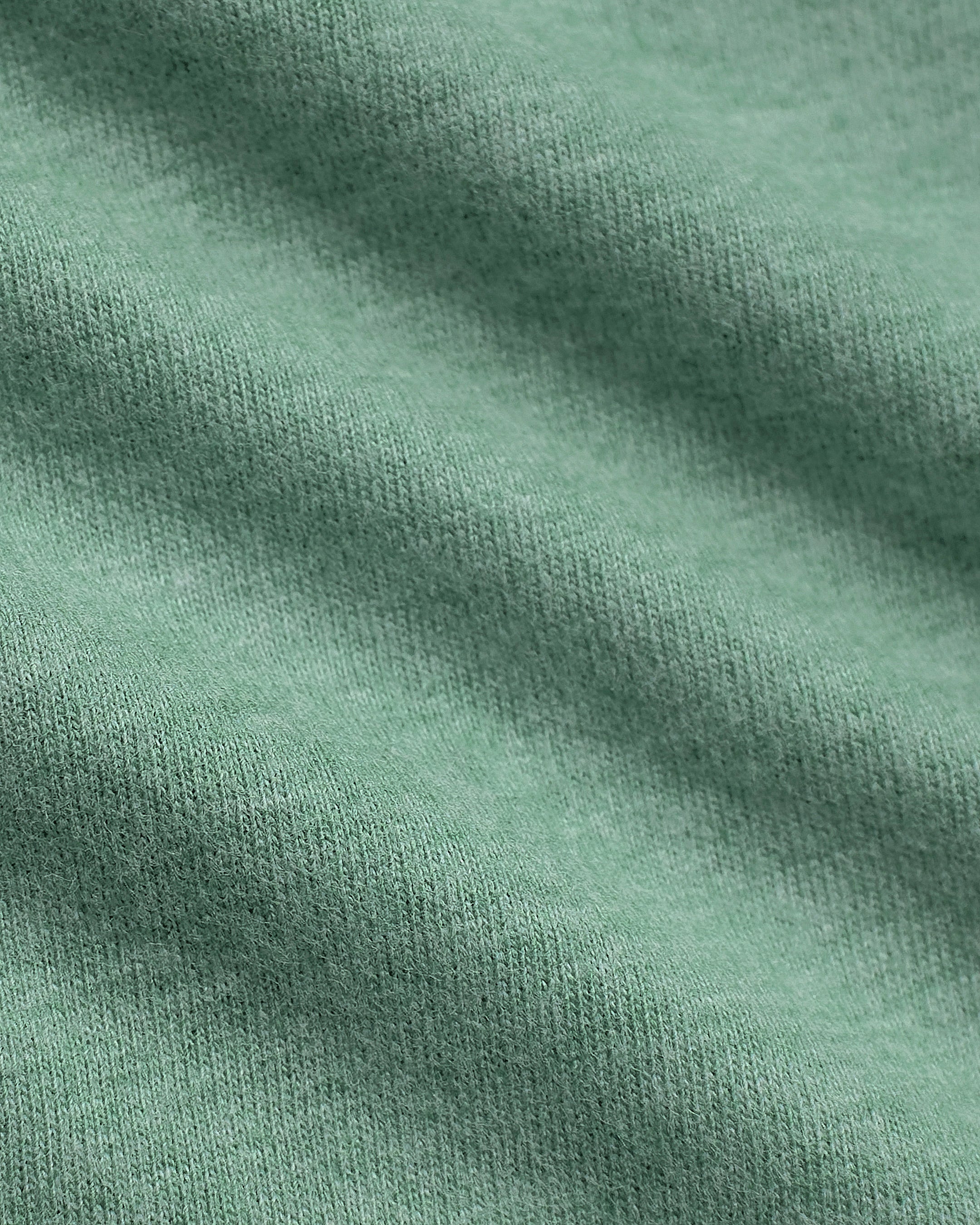 Light Heather Greenery Classic V-Neck - Image 8