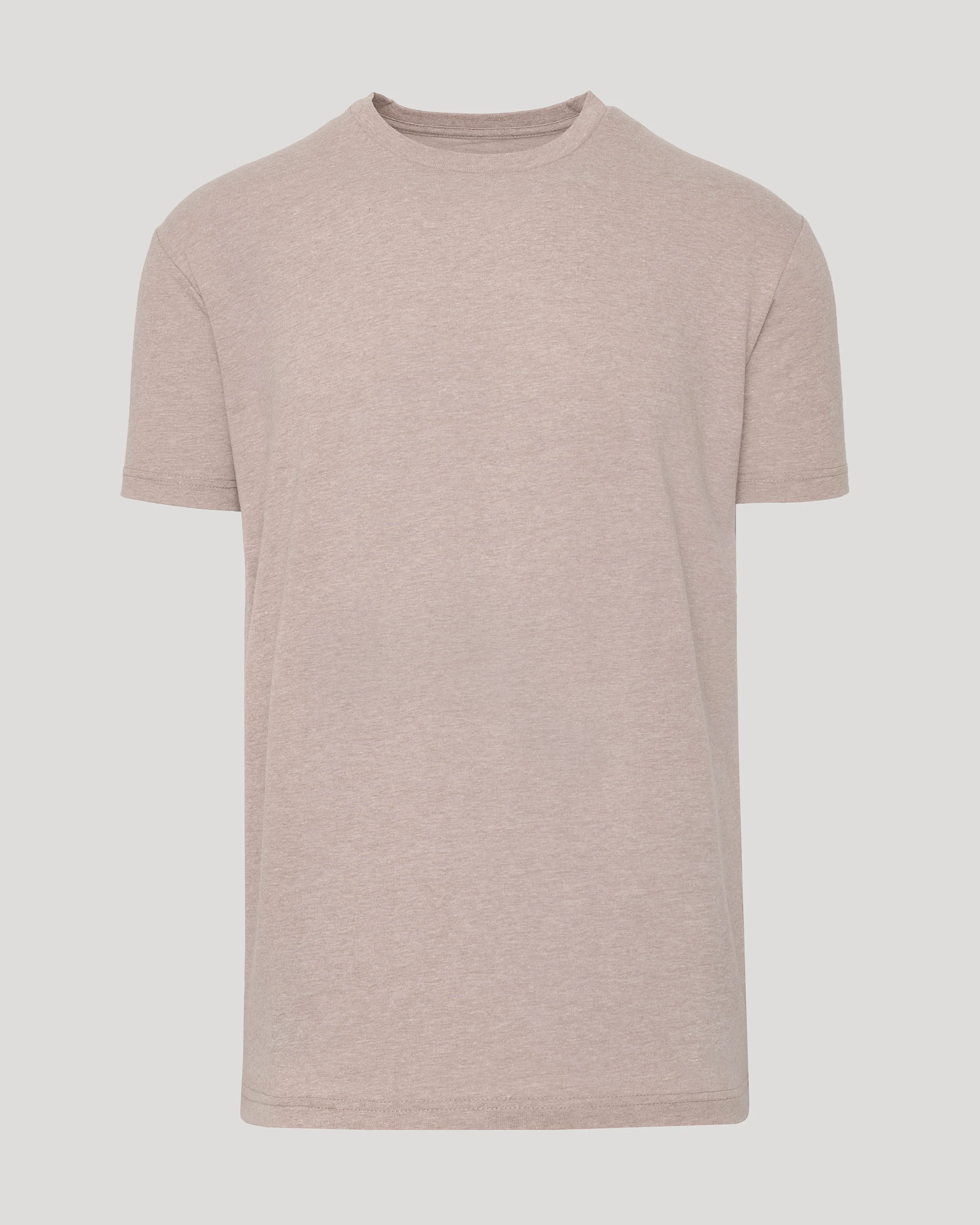 Light Heather Slate Mauve Classic Crew Neck - Image 2