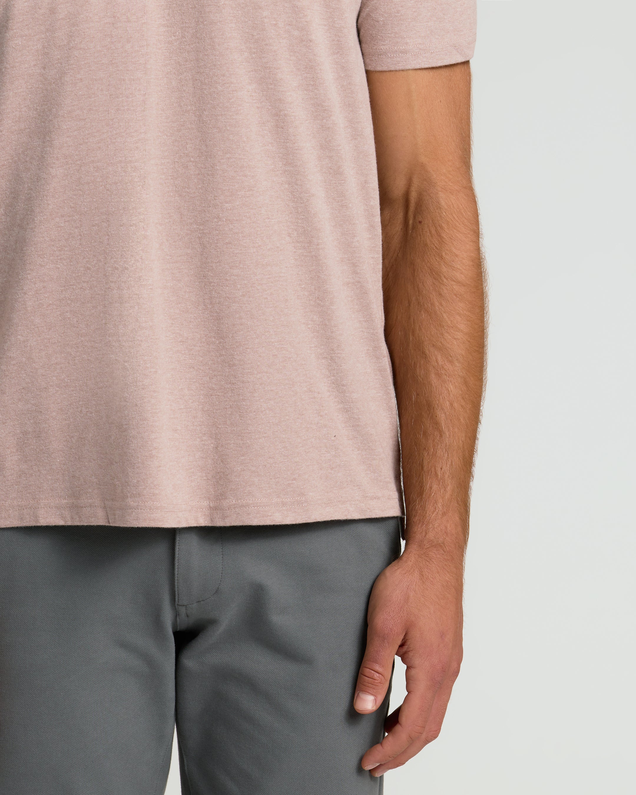 Light Heather Slate Mauve Classic Polo - Image 7