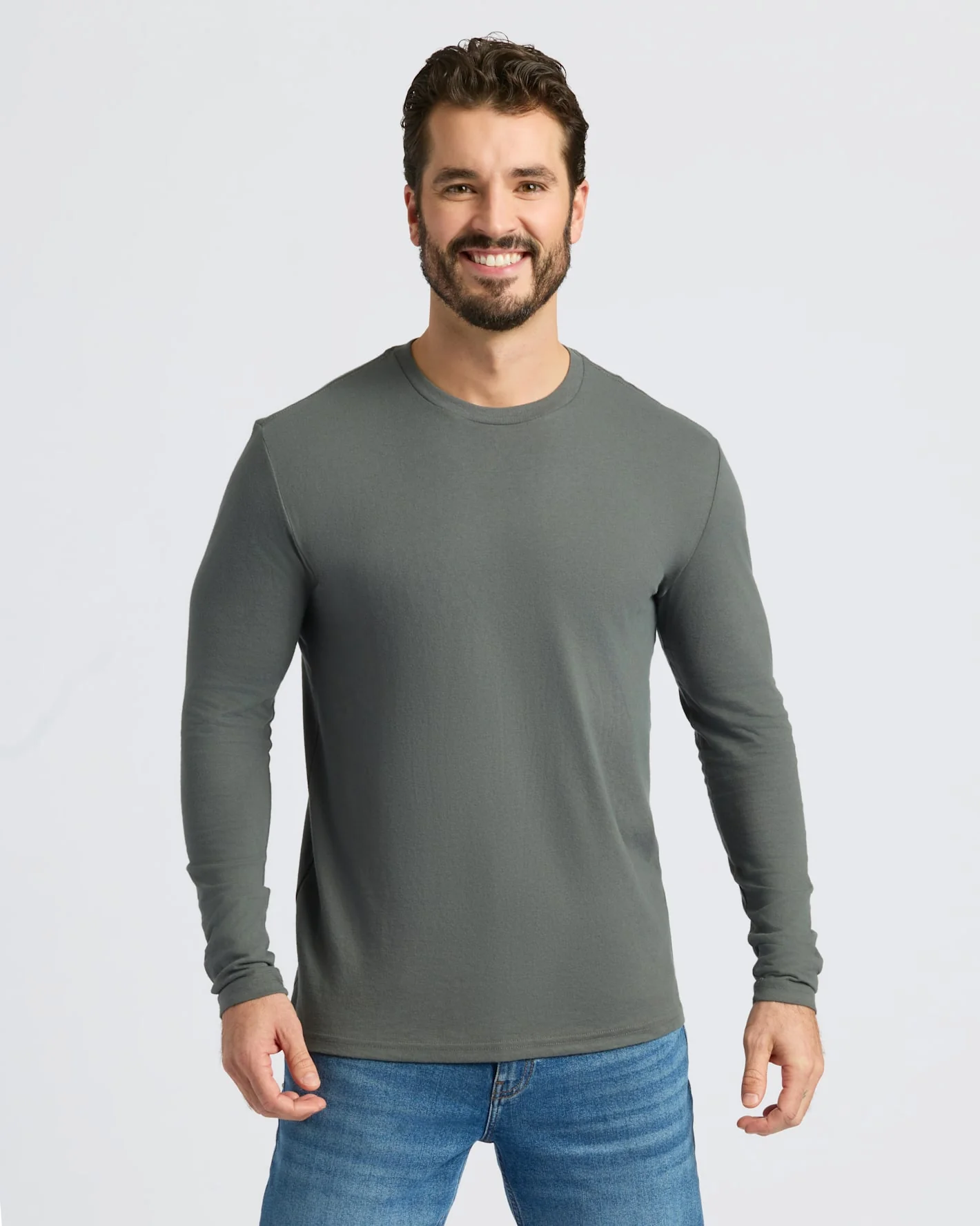Core Long Sleeve Crew Neck T-Shirt 3-Pack - Image 6