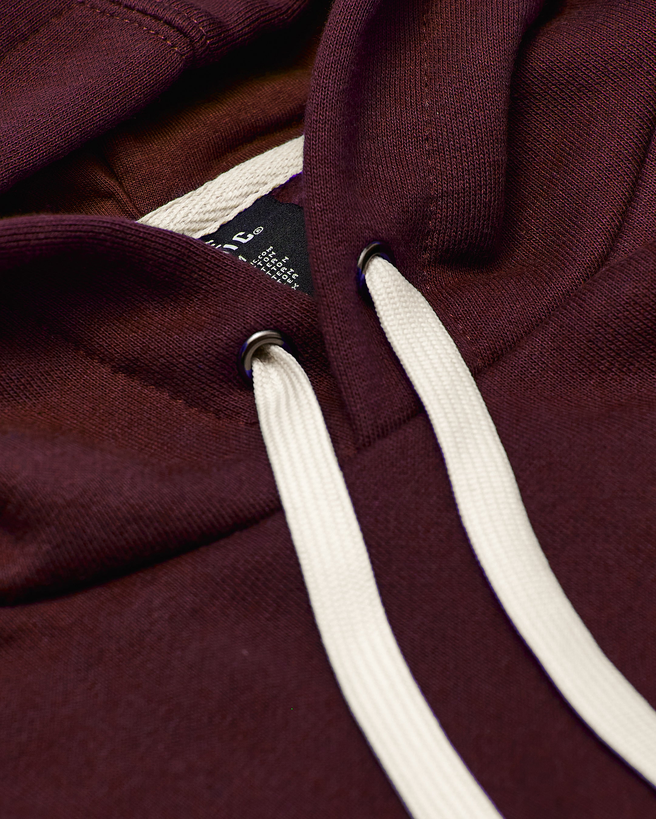 Mahogany Fleece French Terry Pullover Hoodie - Image 7