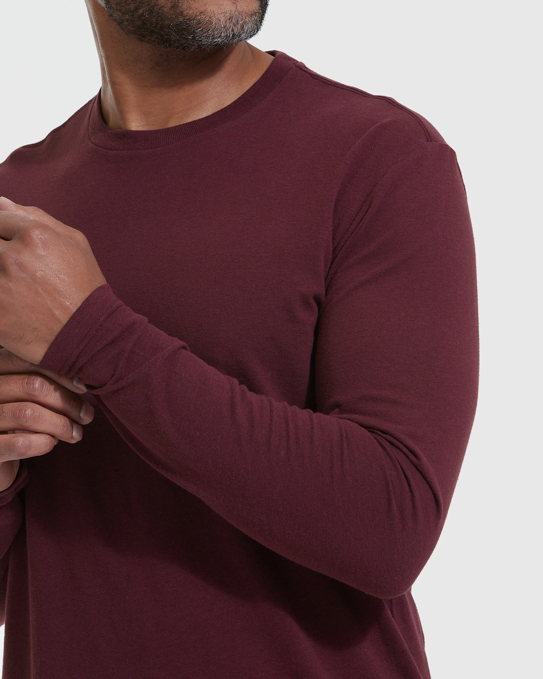 Mahogany Long Sleeve T Shirt - Image 5