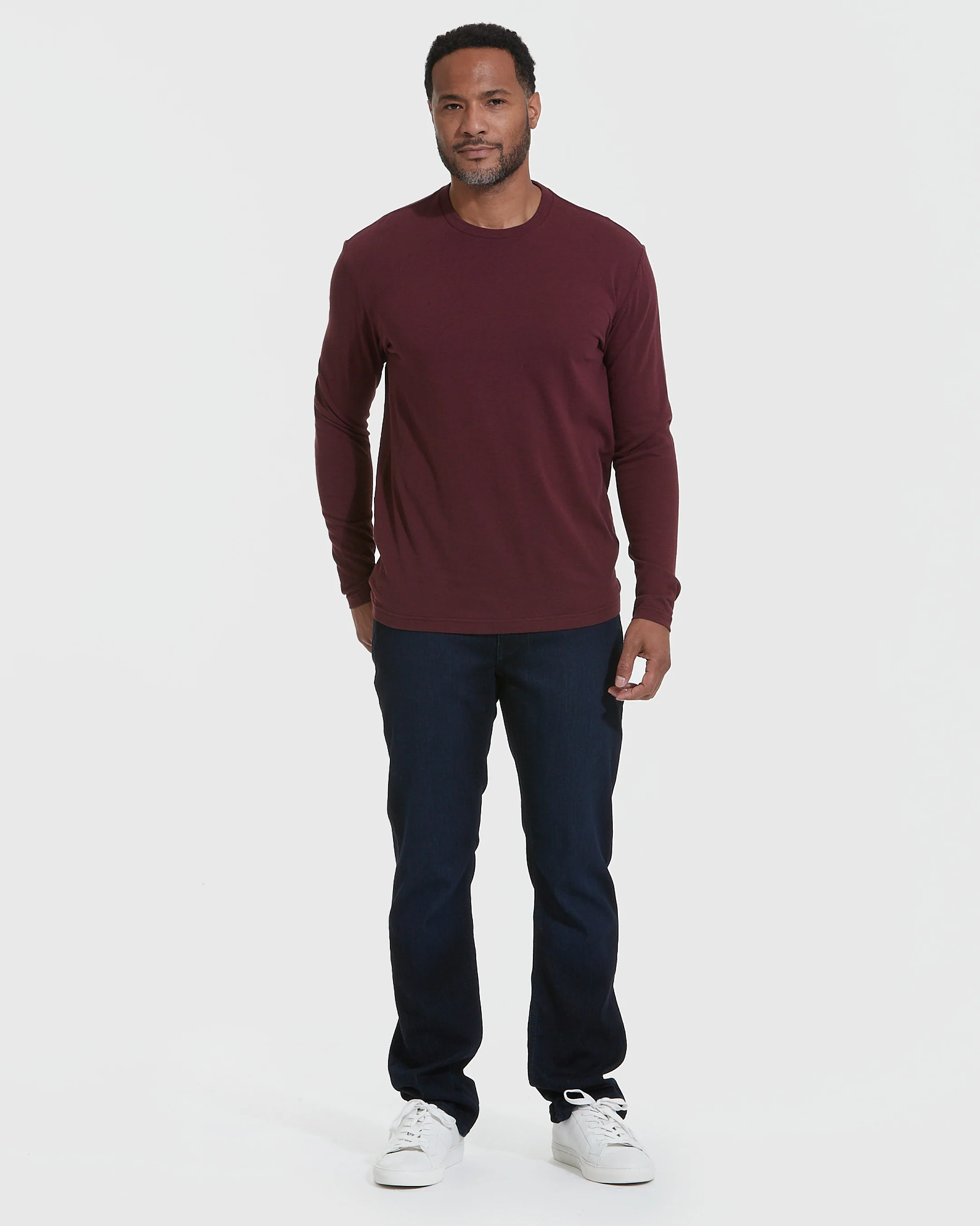 Mahogany Long Sleeve T Shirt - Image 6