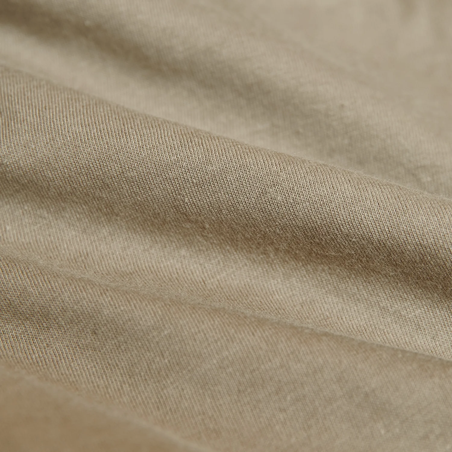 Military Beige Classic V-Neck - Image 8
