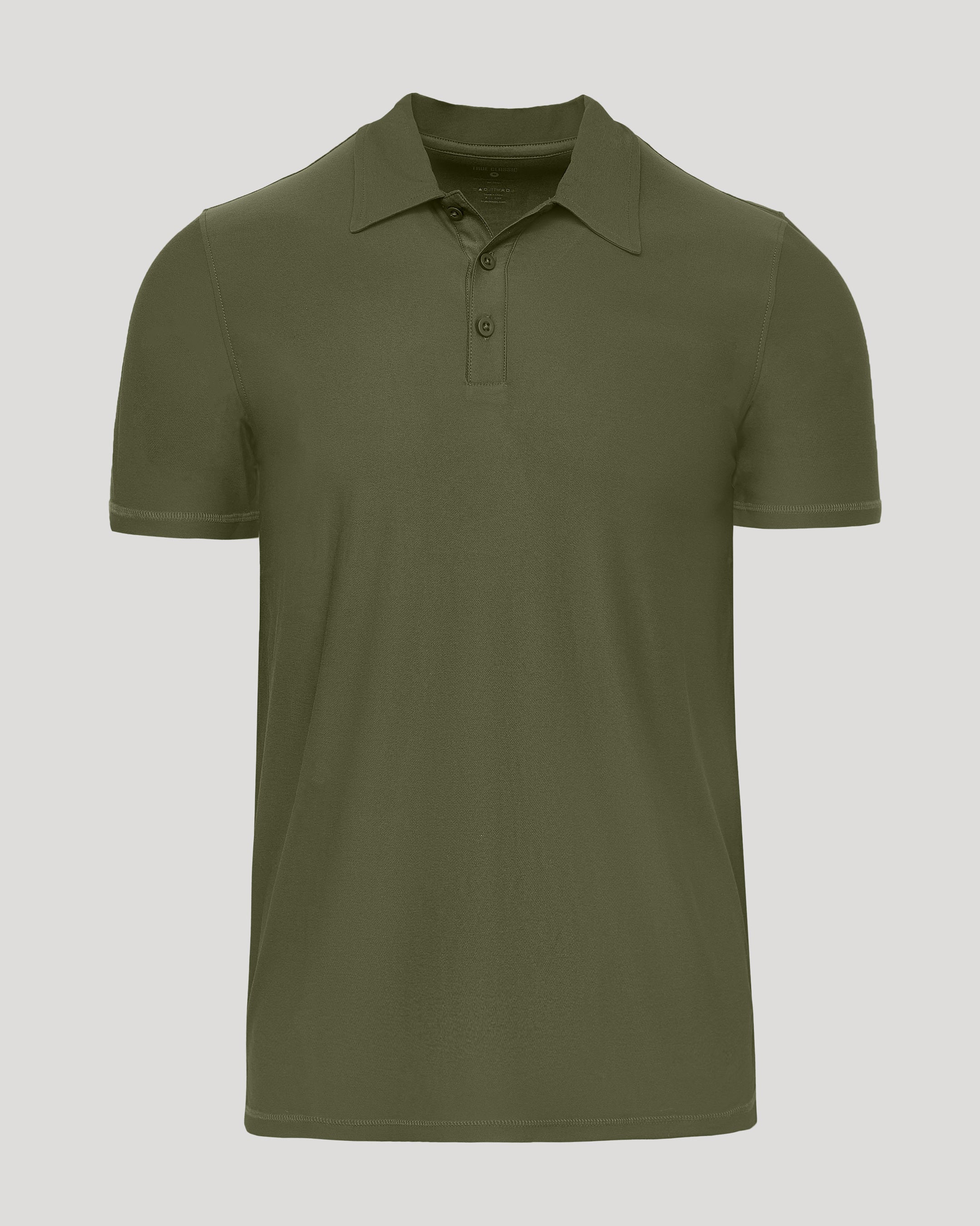 Military Green Active Polo 2.0 - Image 2