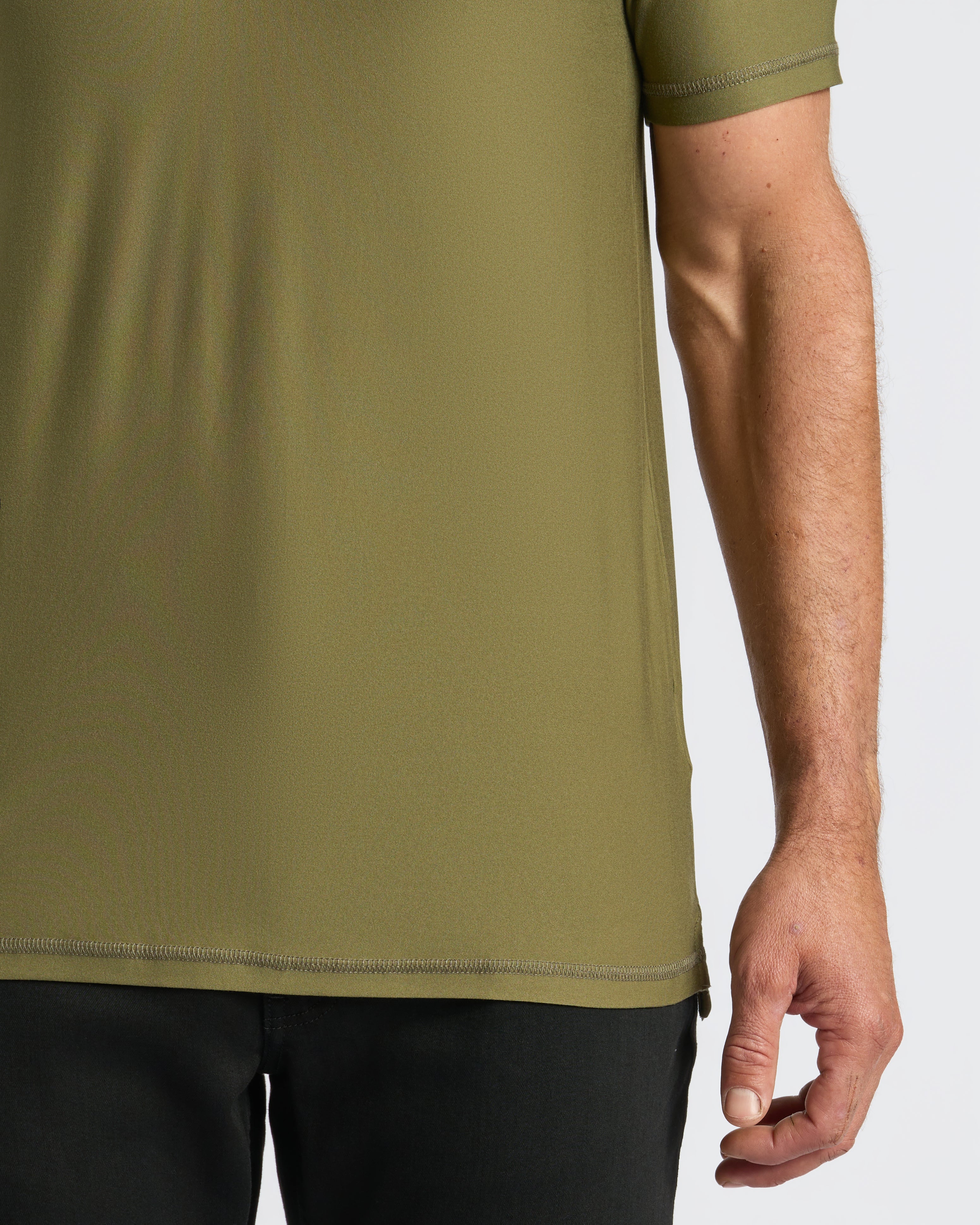 Military Green Active Polo 2.0 - Image 8