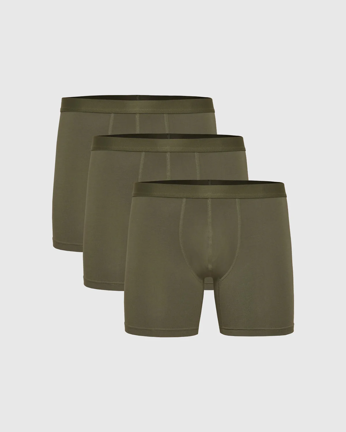 Military Green Boxer Briefs 3-Pack