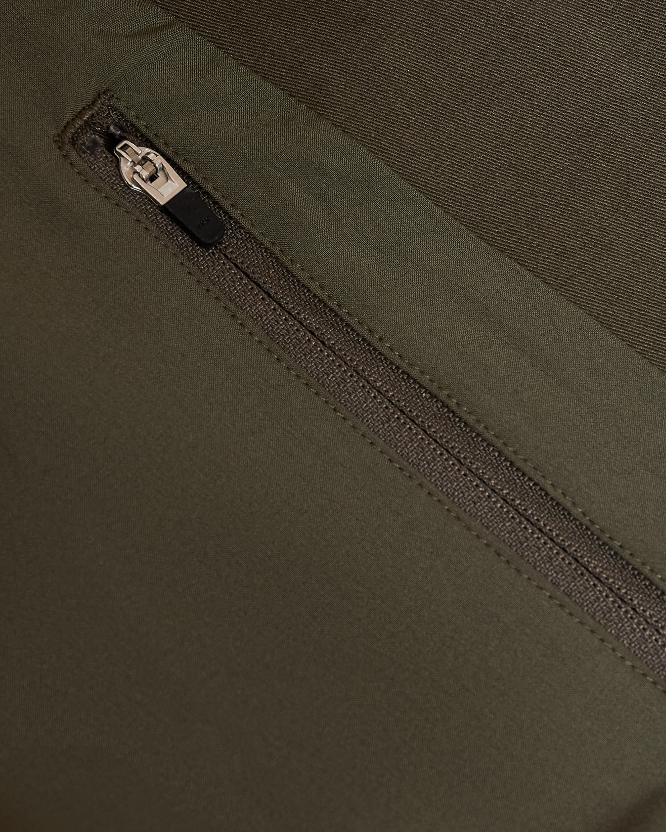 Military Green Coaches Jacket - Image 8