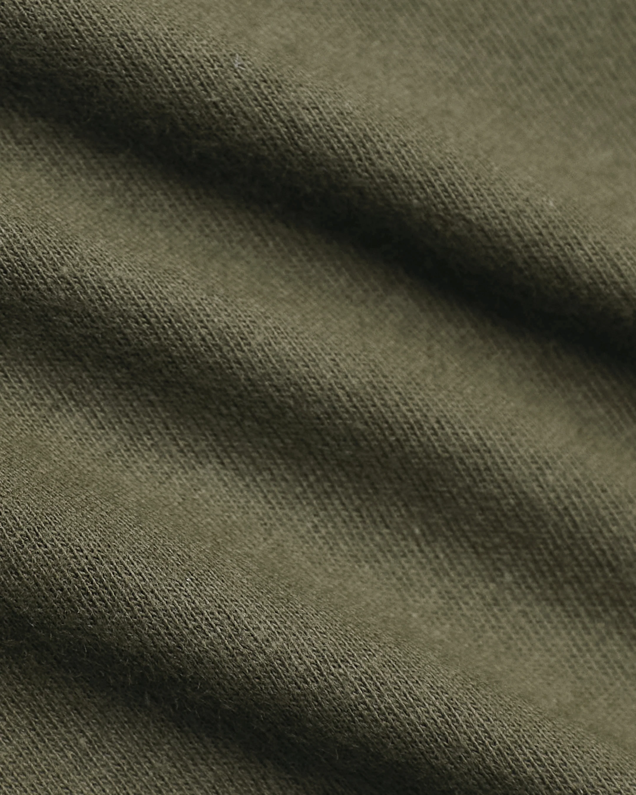 Military Green Classic Long Sleeve Crew Neck - Image 9