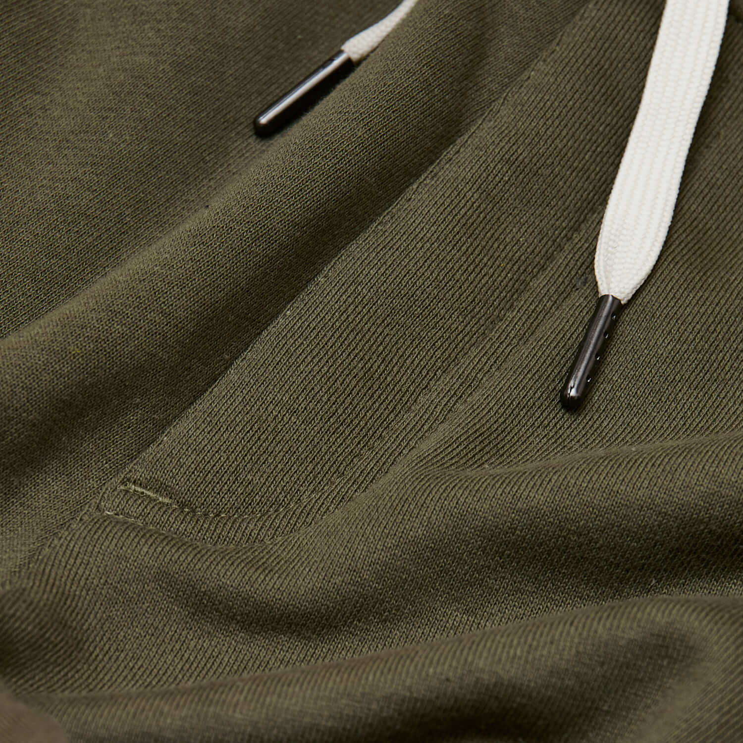 Military Green Fleece French Terry Joggers - Image 8