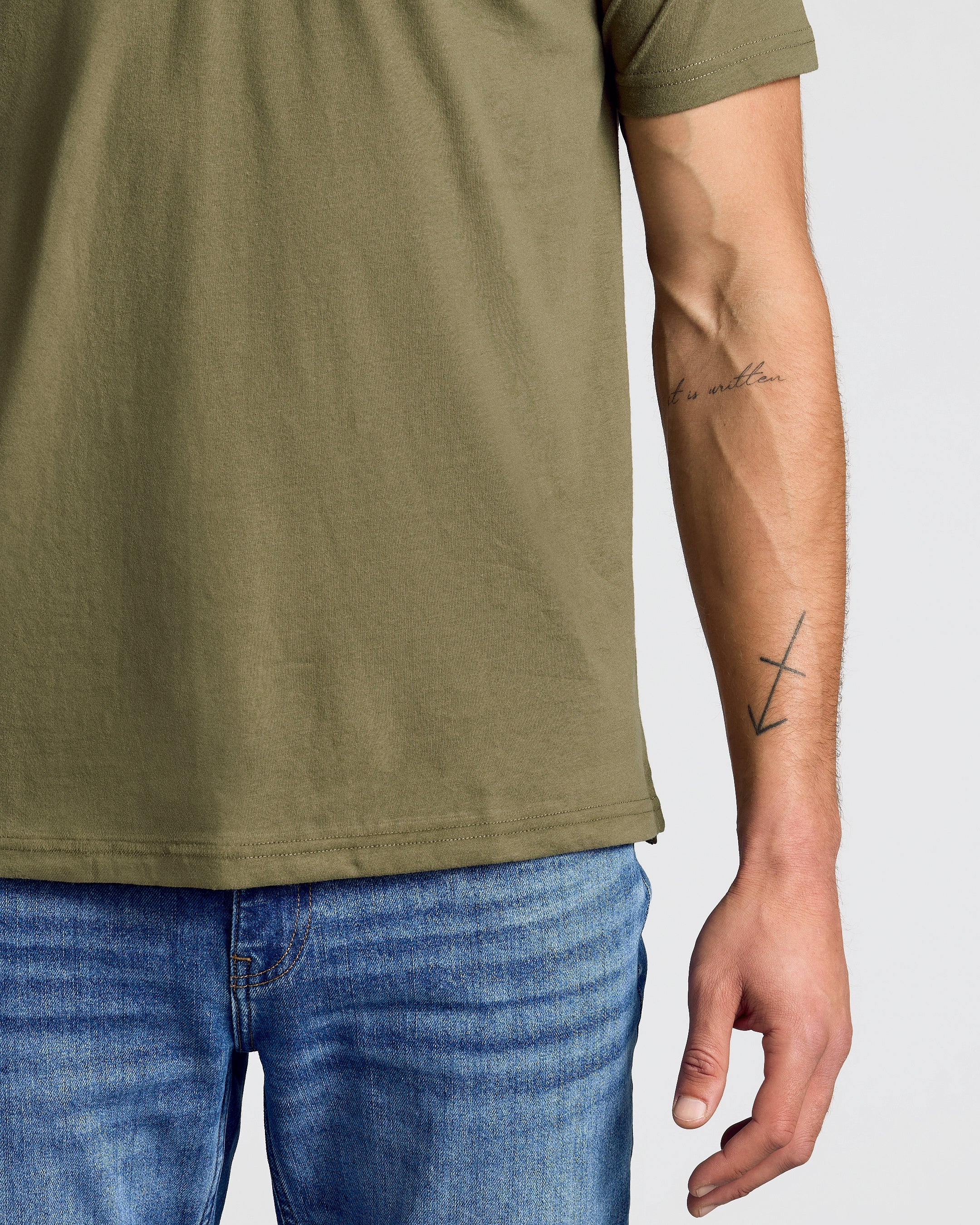 Military Green Classic Polo - Image 6