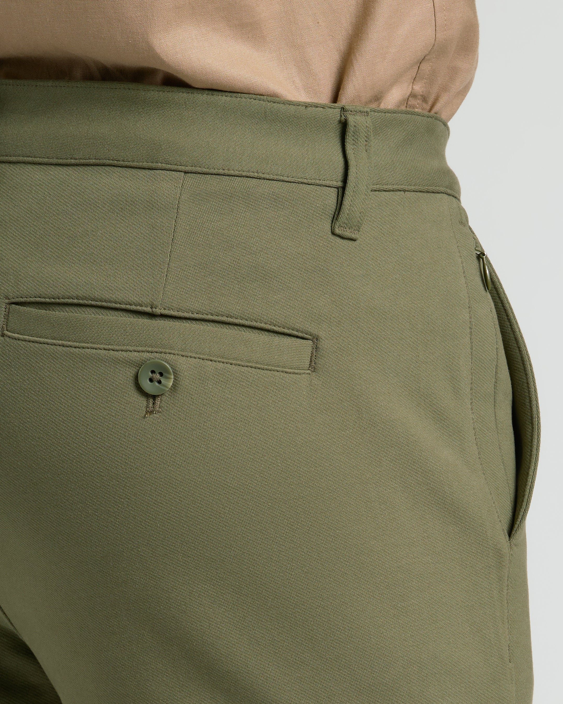 Military Green Slim Chino Pants 2.0 - Image 4