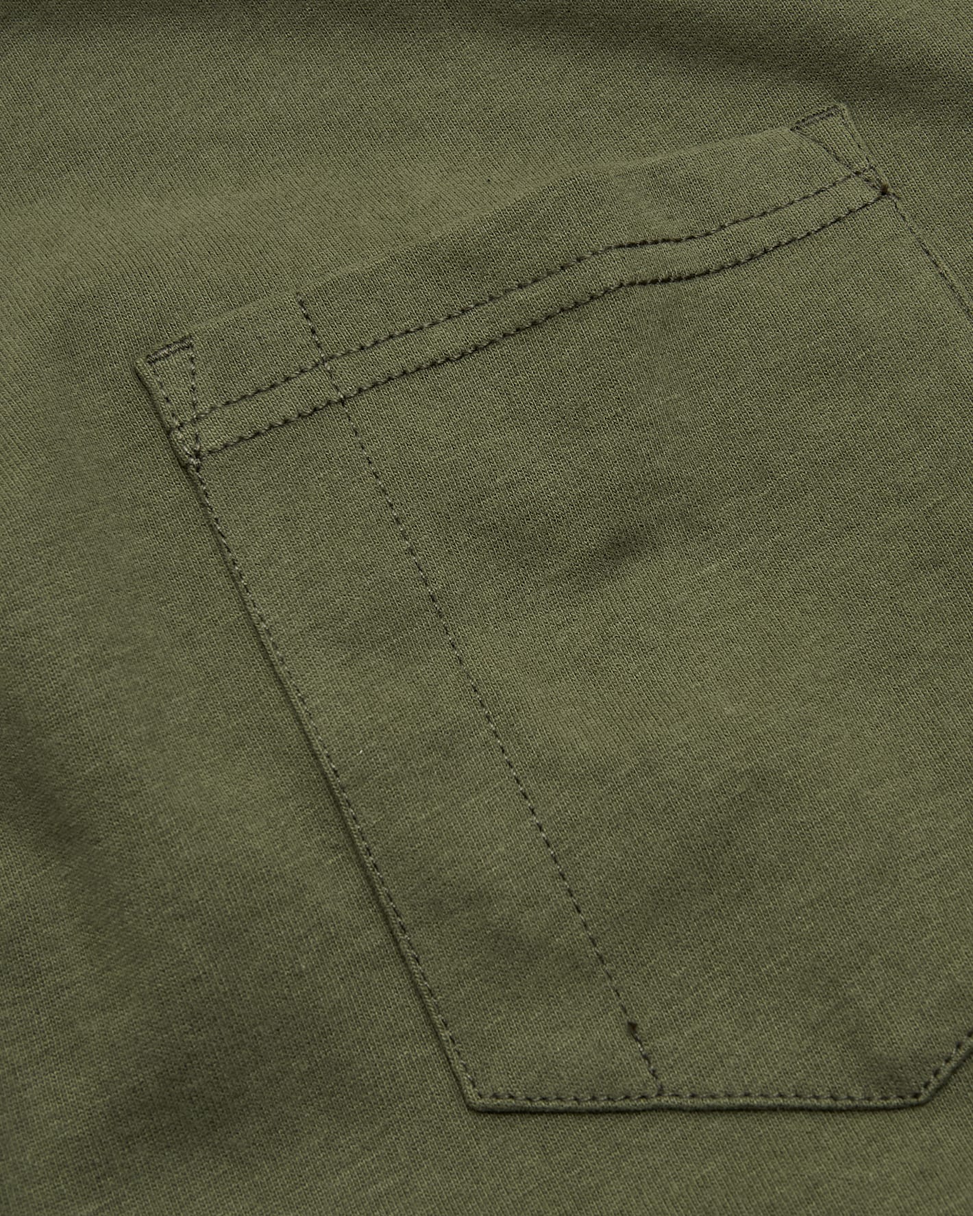 Military Green Tall Heavyweight Pocket Crew - Image 8