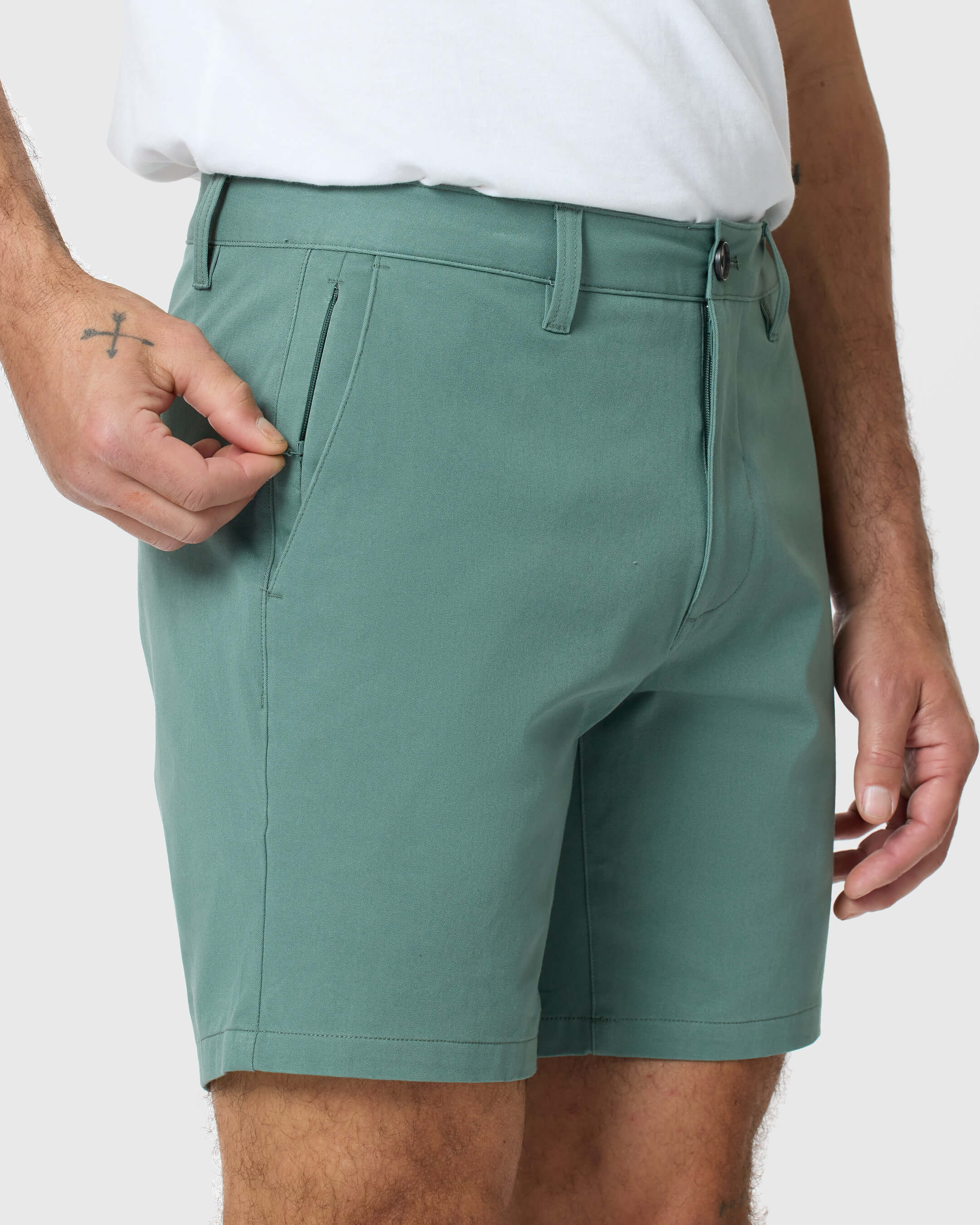 7" Moss Classic Twill Shorts - Image 6
