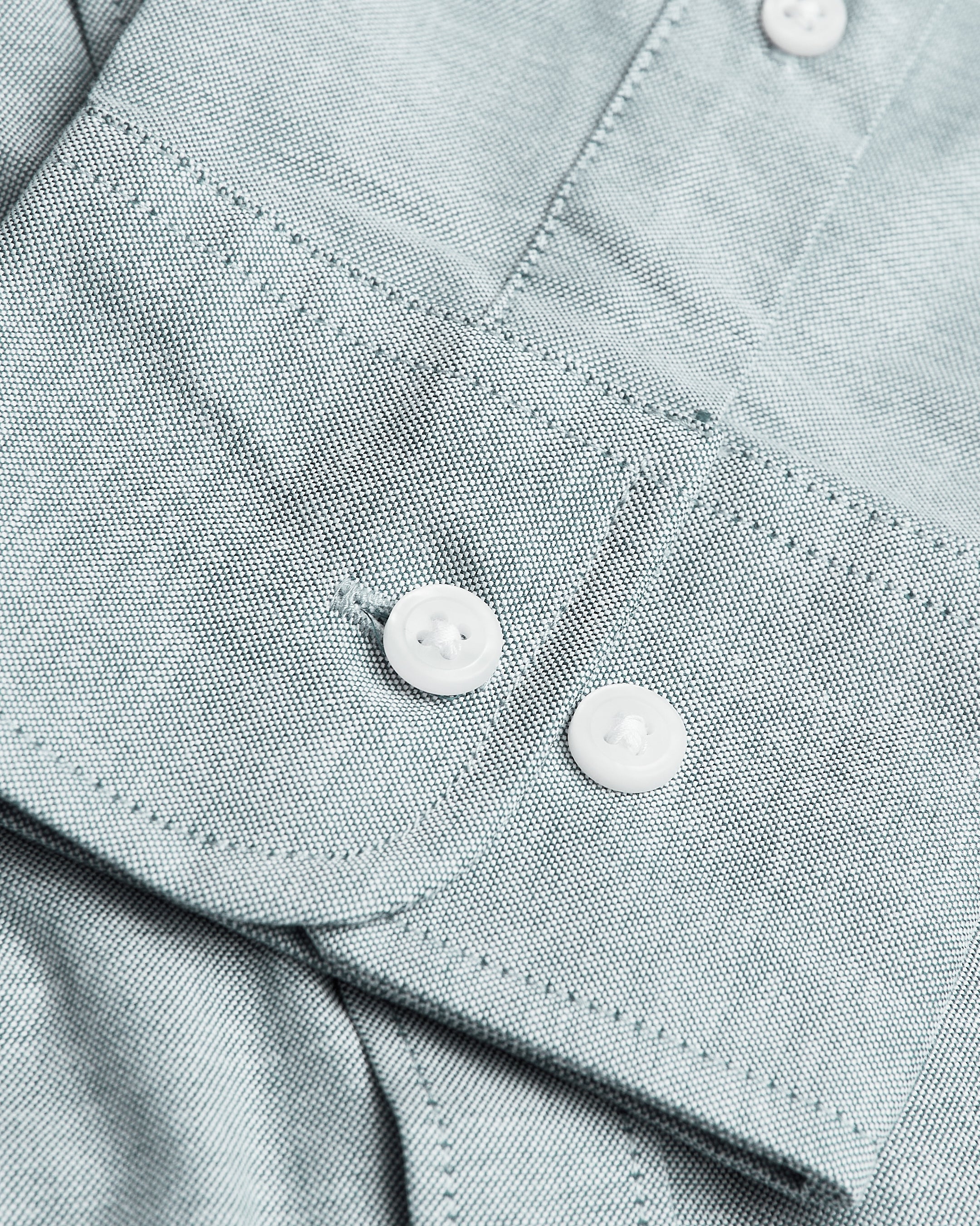 Moss Stretch Oxford Long Sleeve Shirt - Image 8