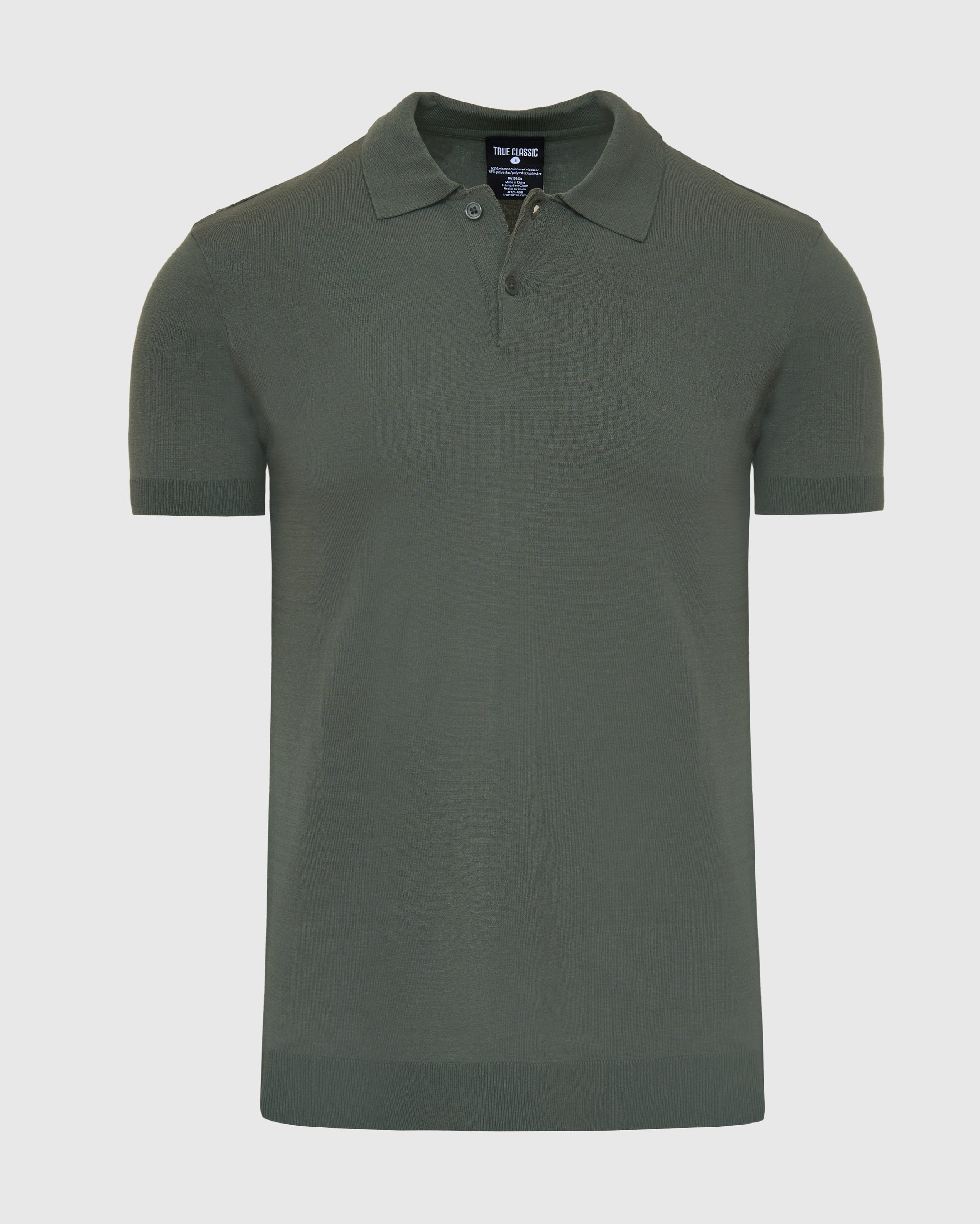 Moss Short Sleeve Sweater Polo - Image 2