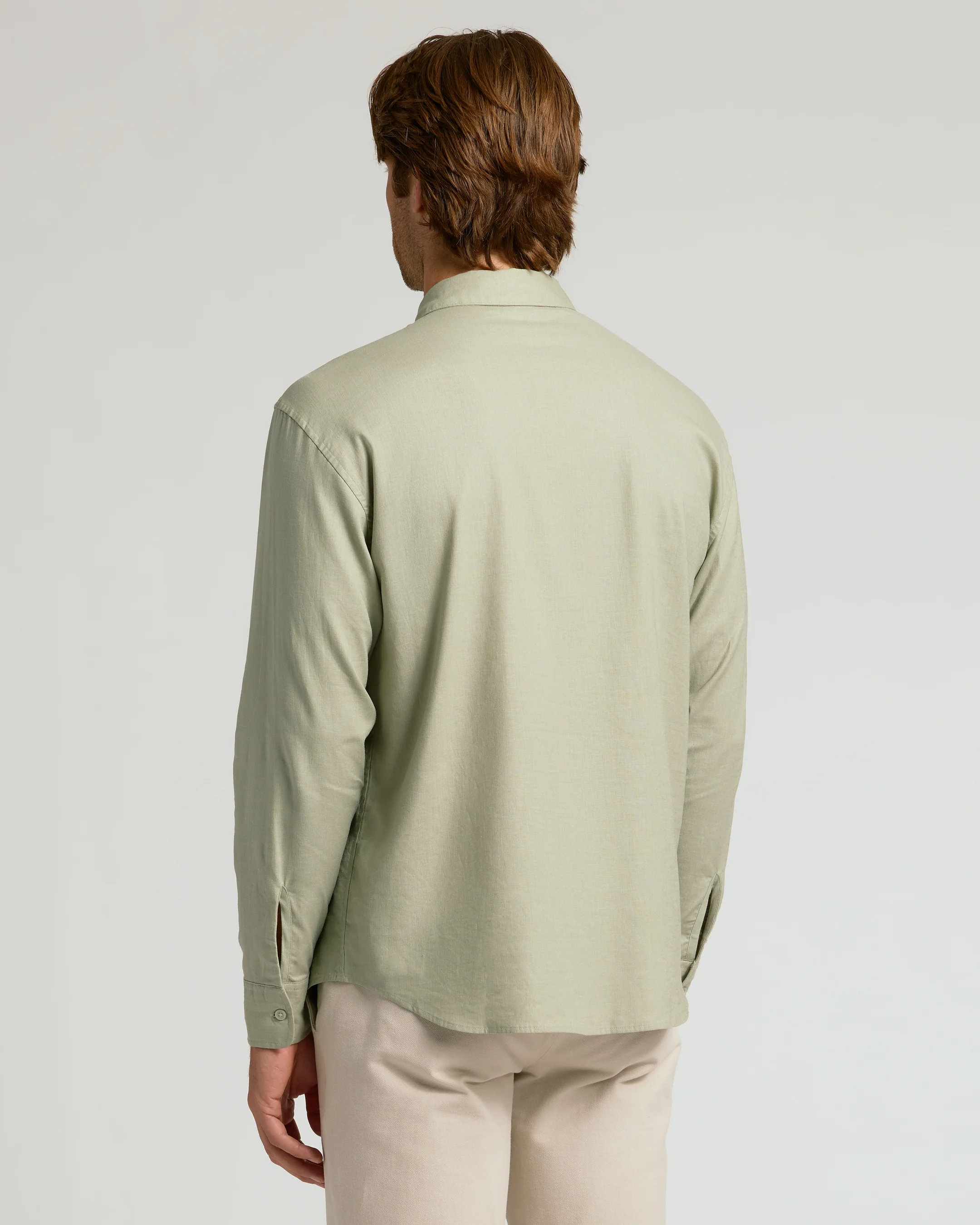 Mossy Oak Long Sleeve Linen Shirt - Image 3