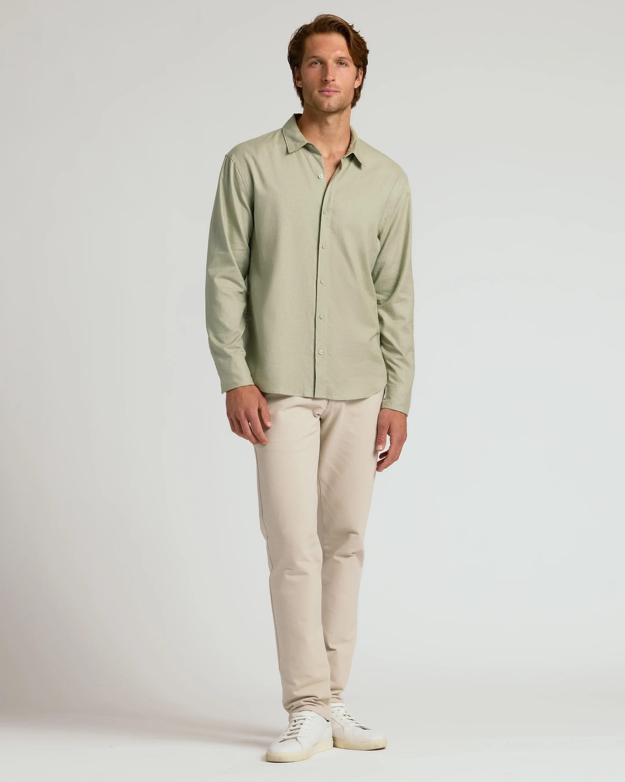 Mossy Oak Long Sleeve Linen Shirt - Image 7