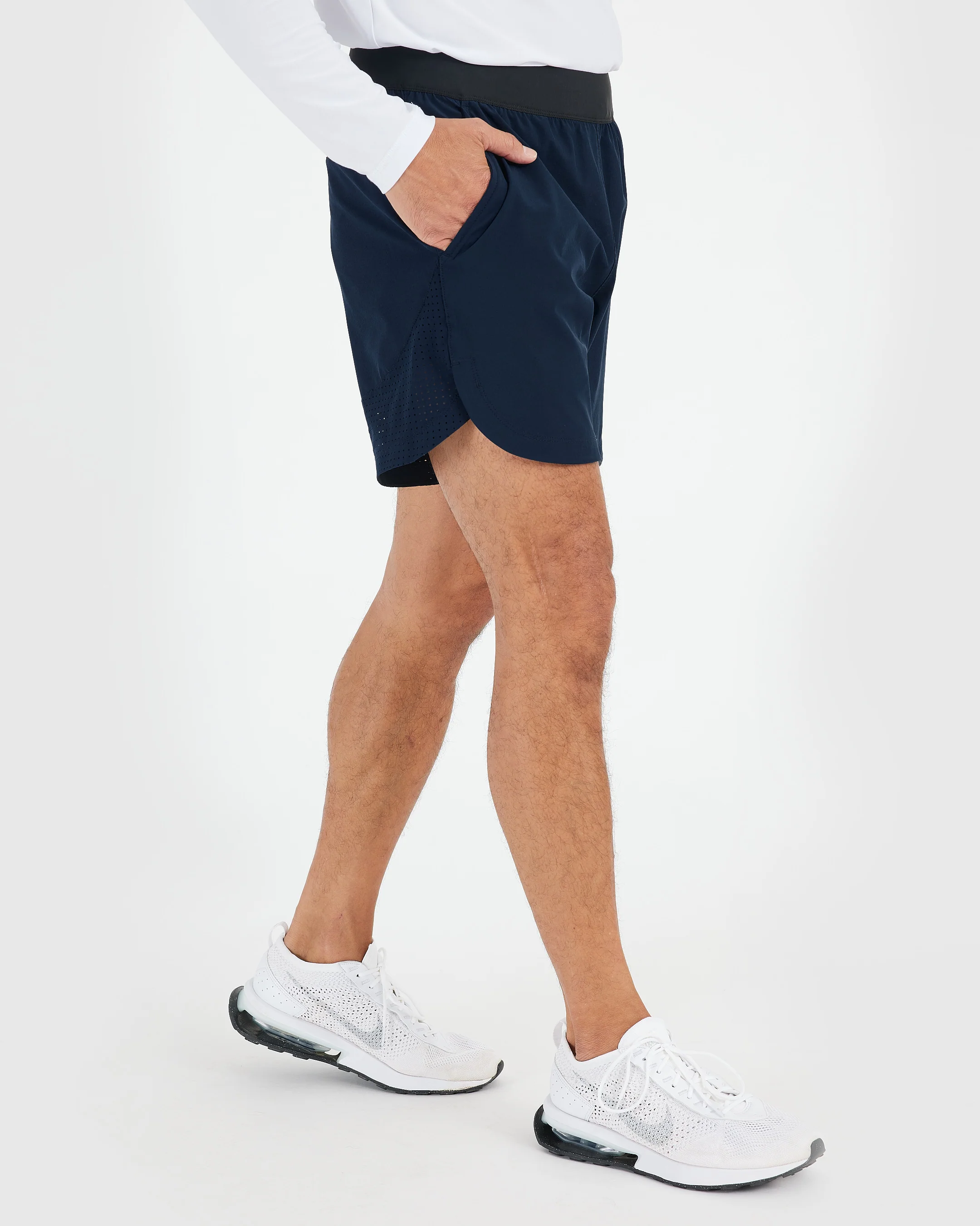 7" Navy Active Training Shorts 2.0 - Image 5