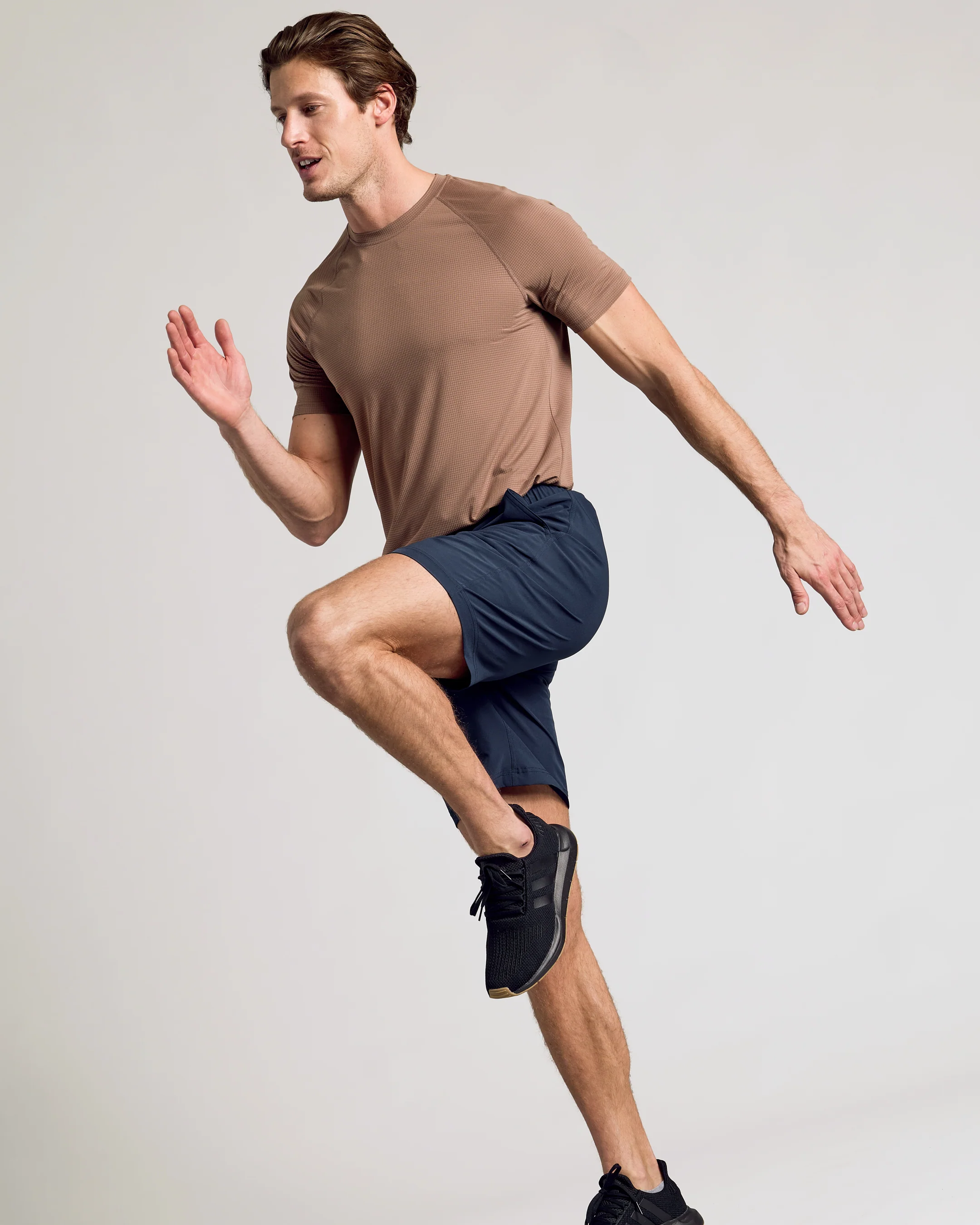 Navy 9 Active Quick Dry Shorts - Image 5