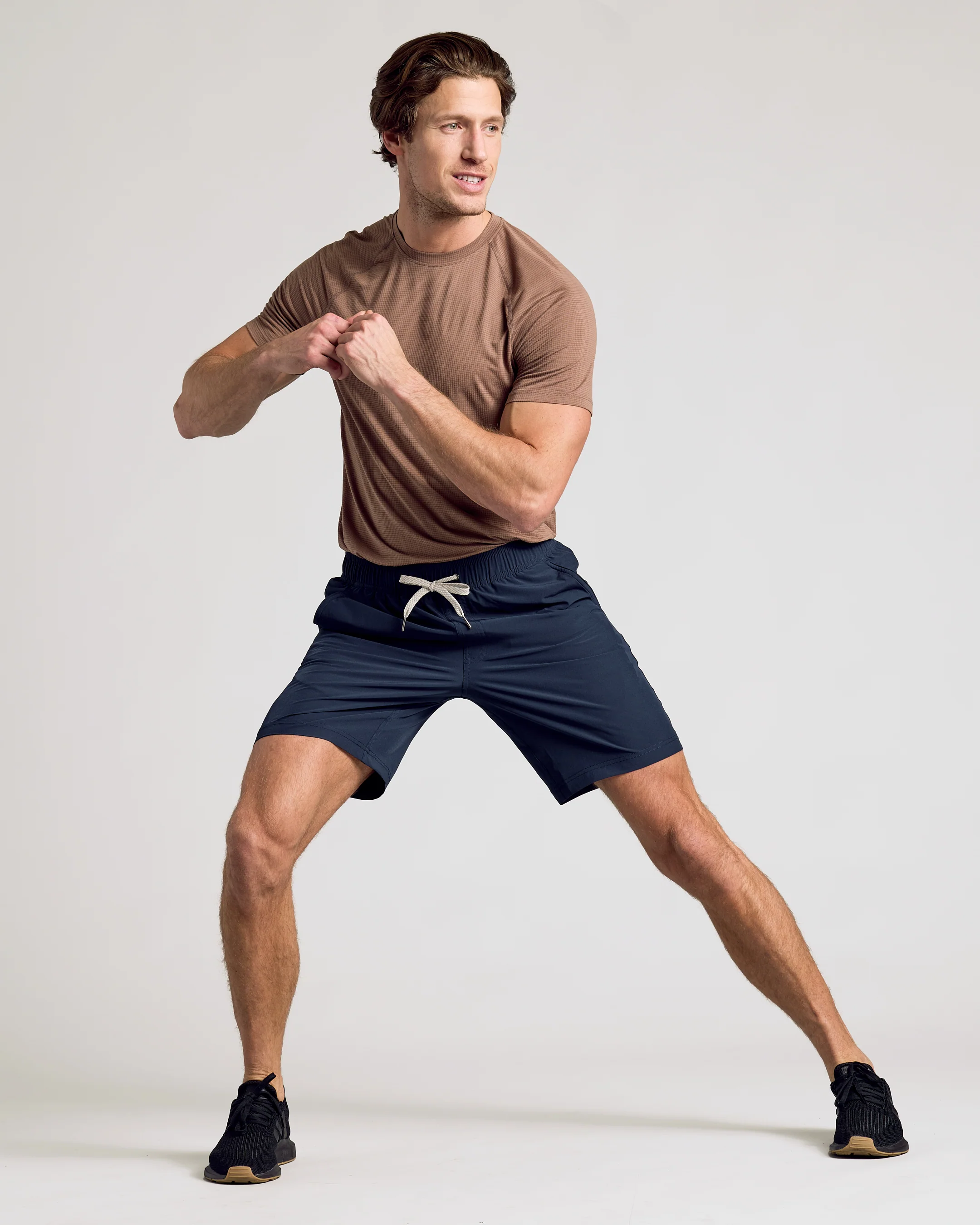Navy 9 Active Quick Dry Shorts - Image 6