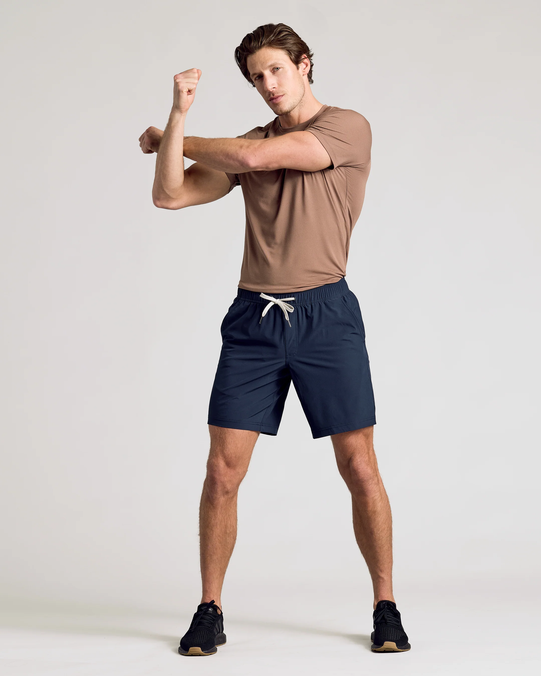 Navy 9 Active Quick Dry Shorts - Image 7