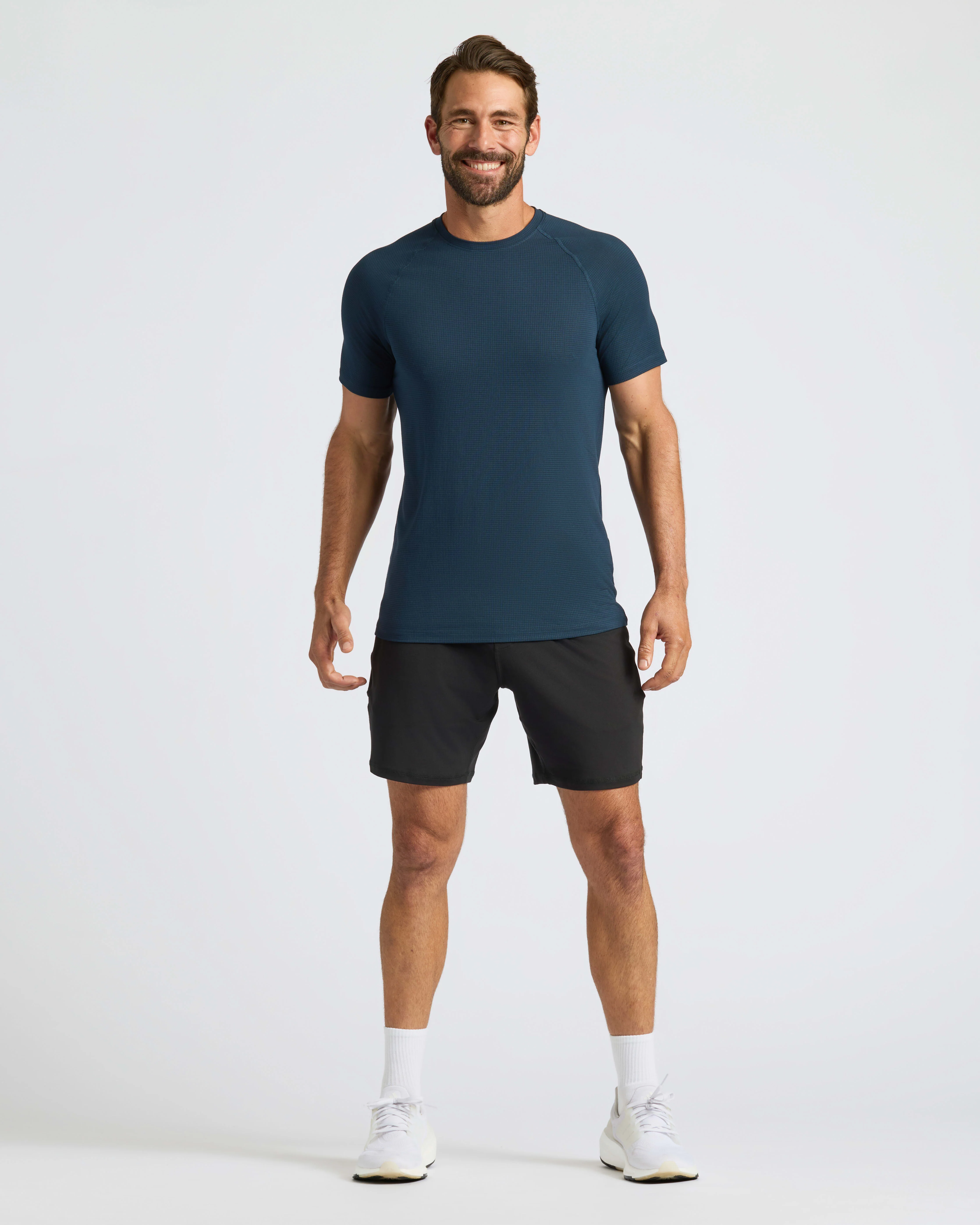 Navy Active Mesh Crew - Image 4