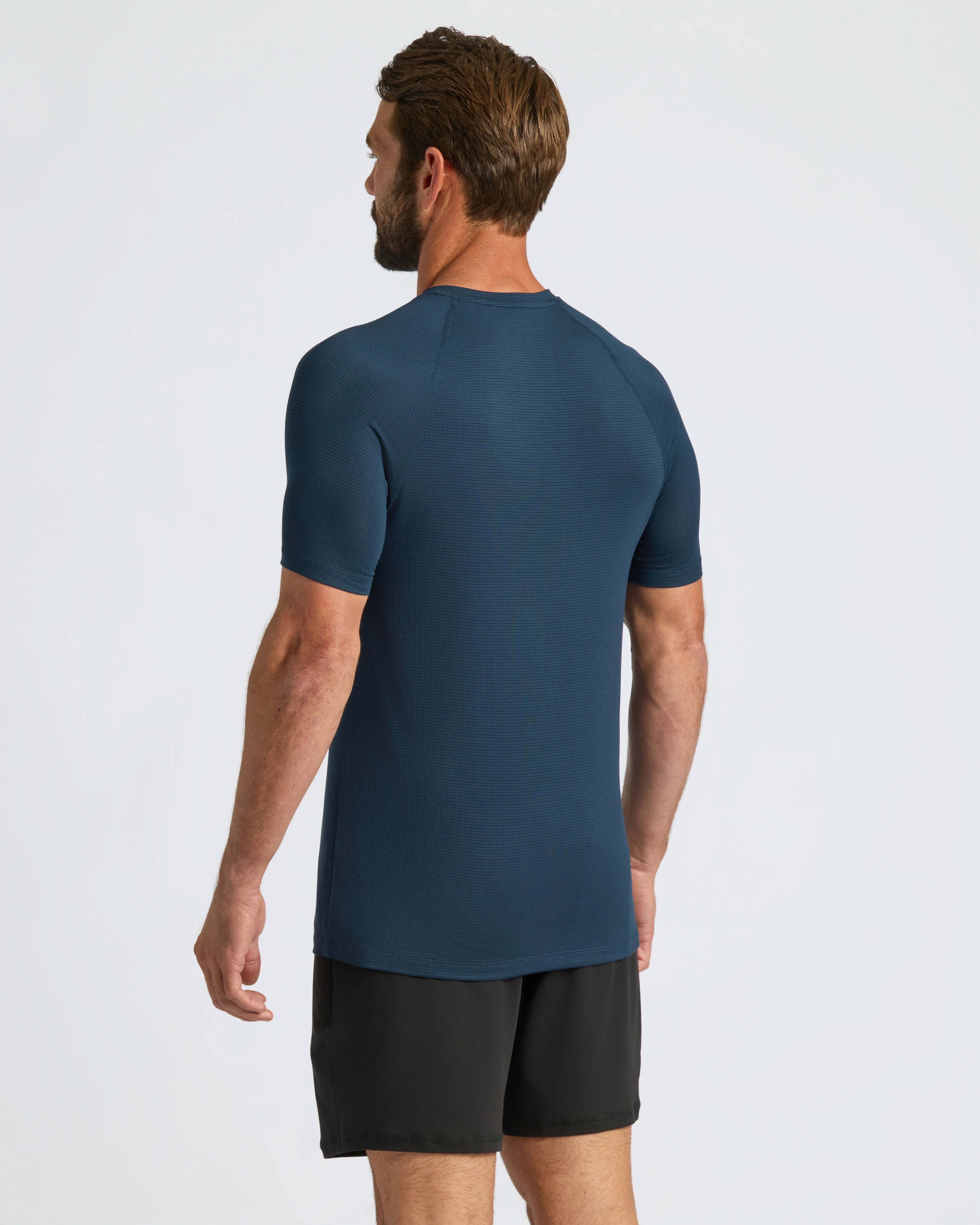 Navy Active Mesh Crew - Image 5