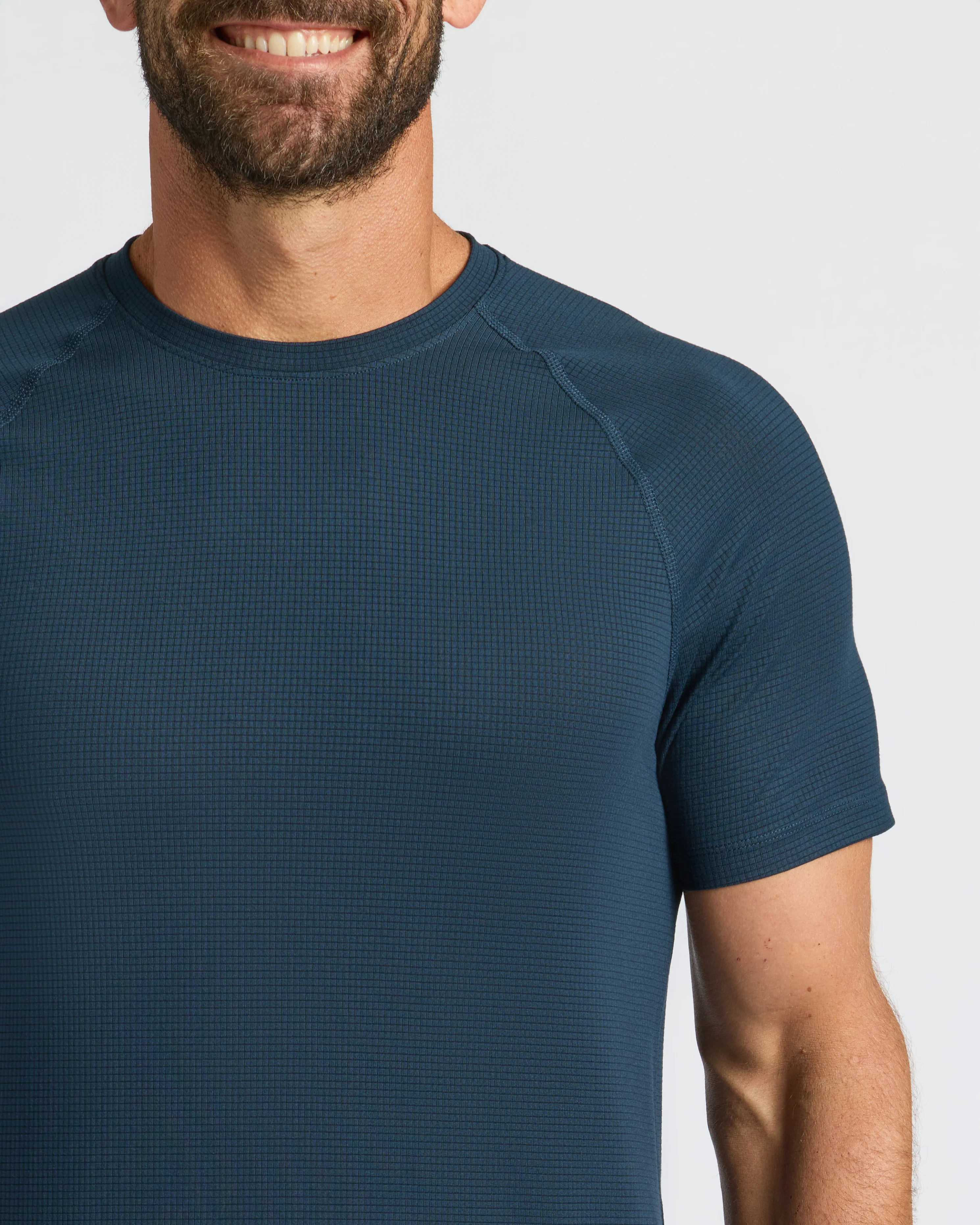 Navy Active Mesh Crew - Image 6