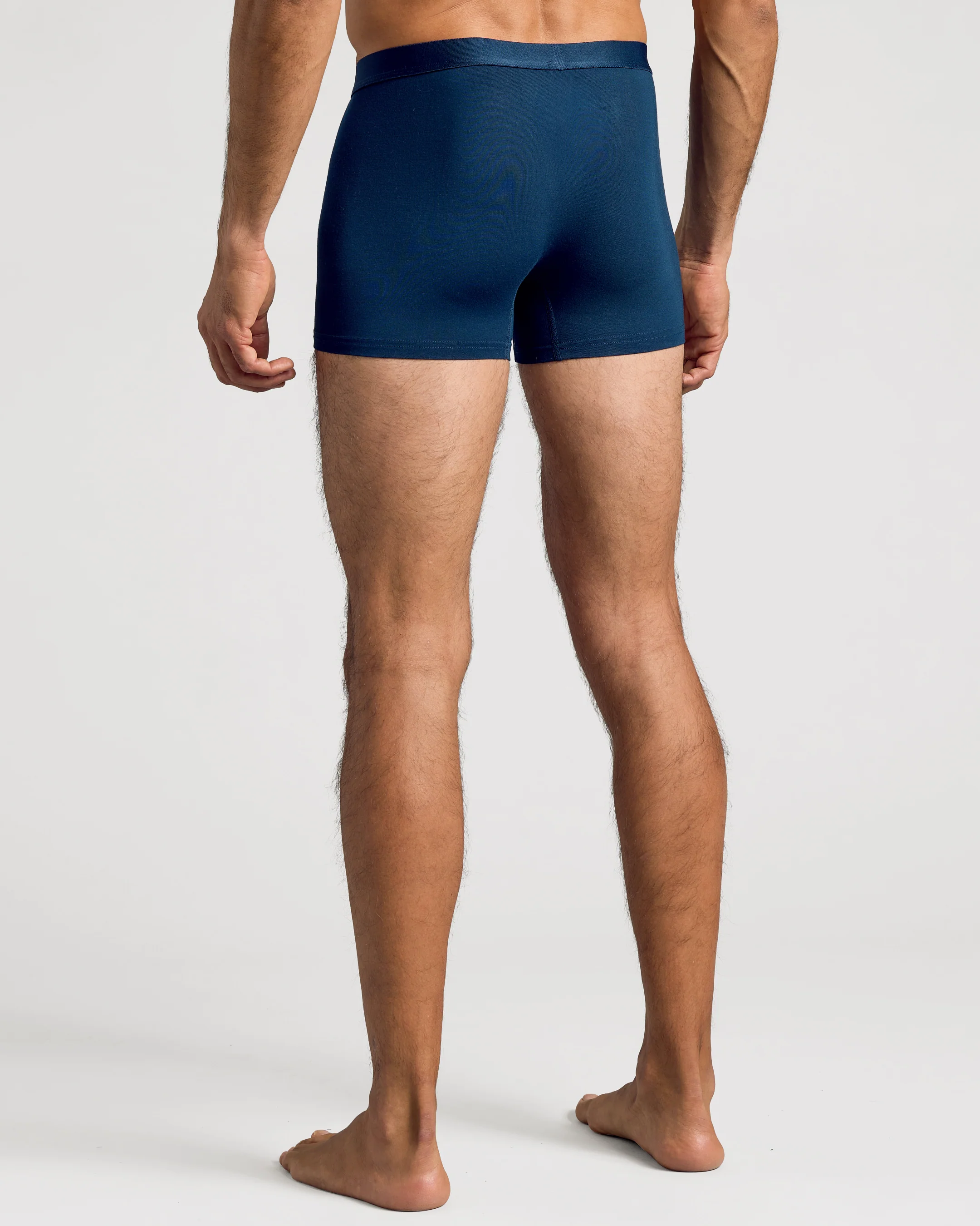 Navy Boxer Trunks W/ Fly 6-Pack - Image 4