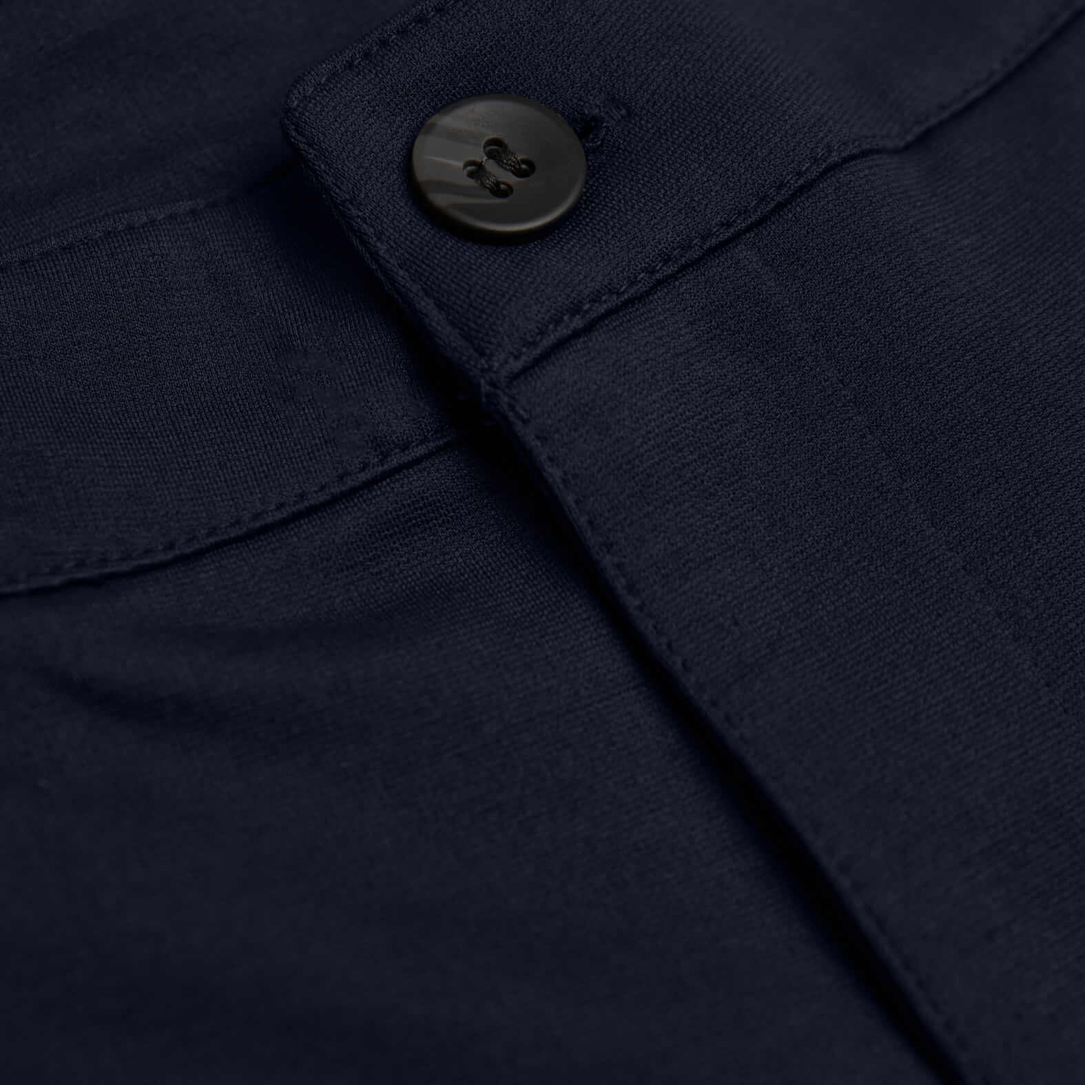 Navy Slim Comfort Knit Chino Pant - Image 11