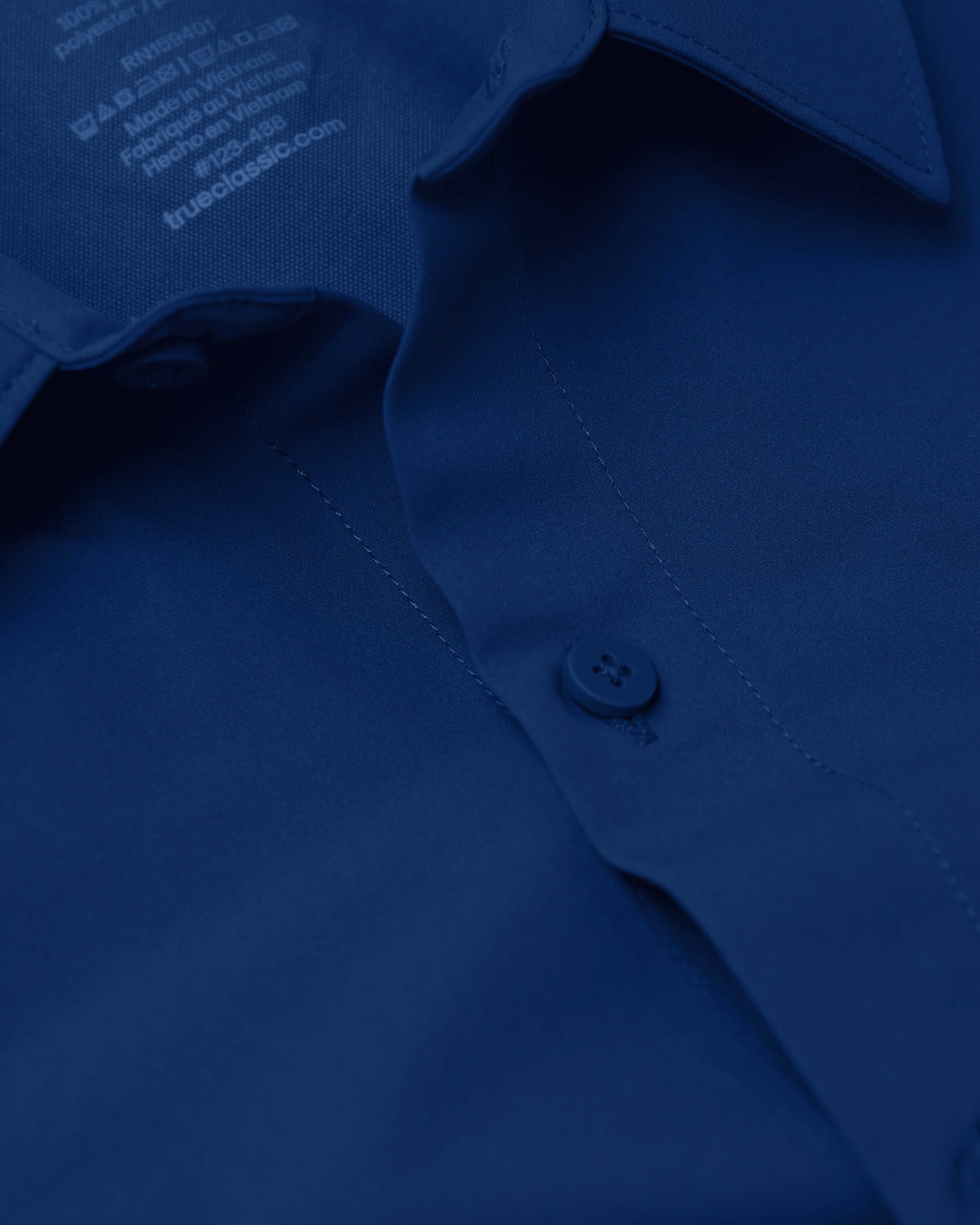 Navy Commuter Long Sleeve Shirt - Image 8