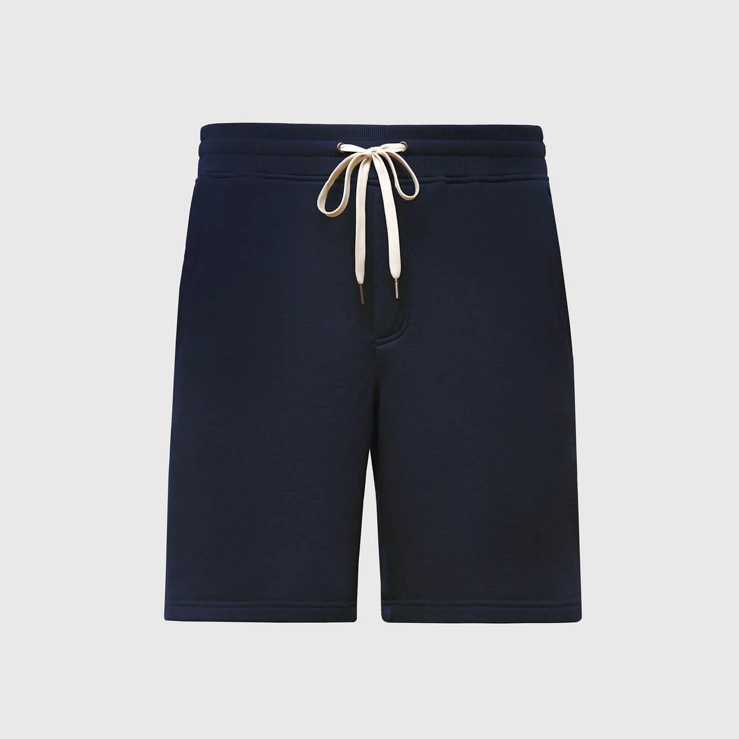 Navy Fleeced French Terry Short - Image 2