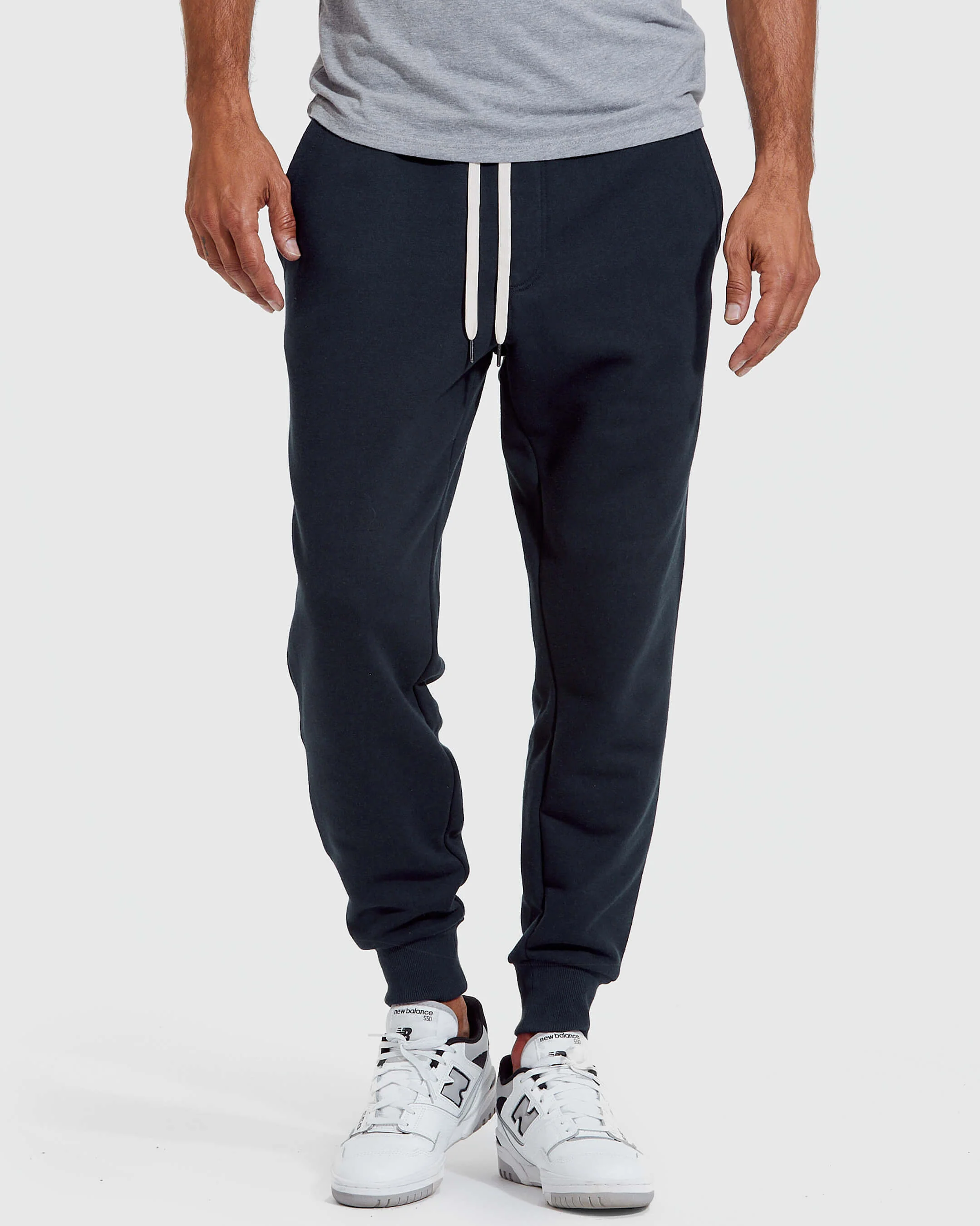 Navy Full Zip Fleece Hoodie & Jogger 2-Pack - Image 3