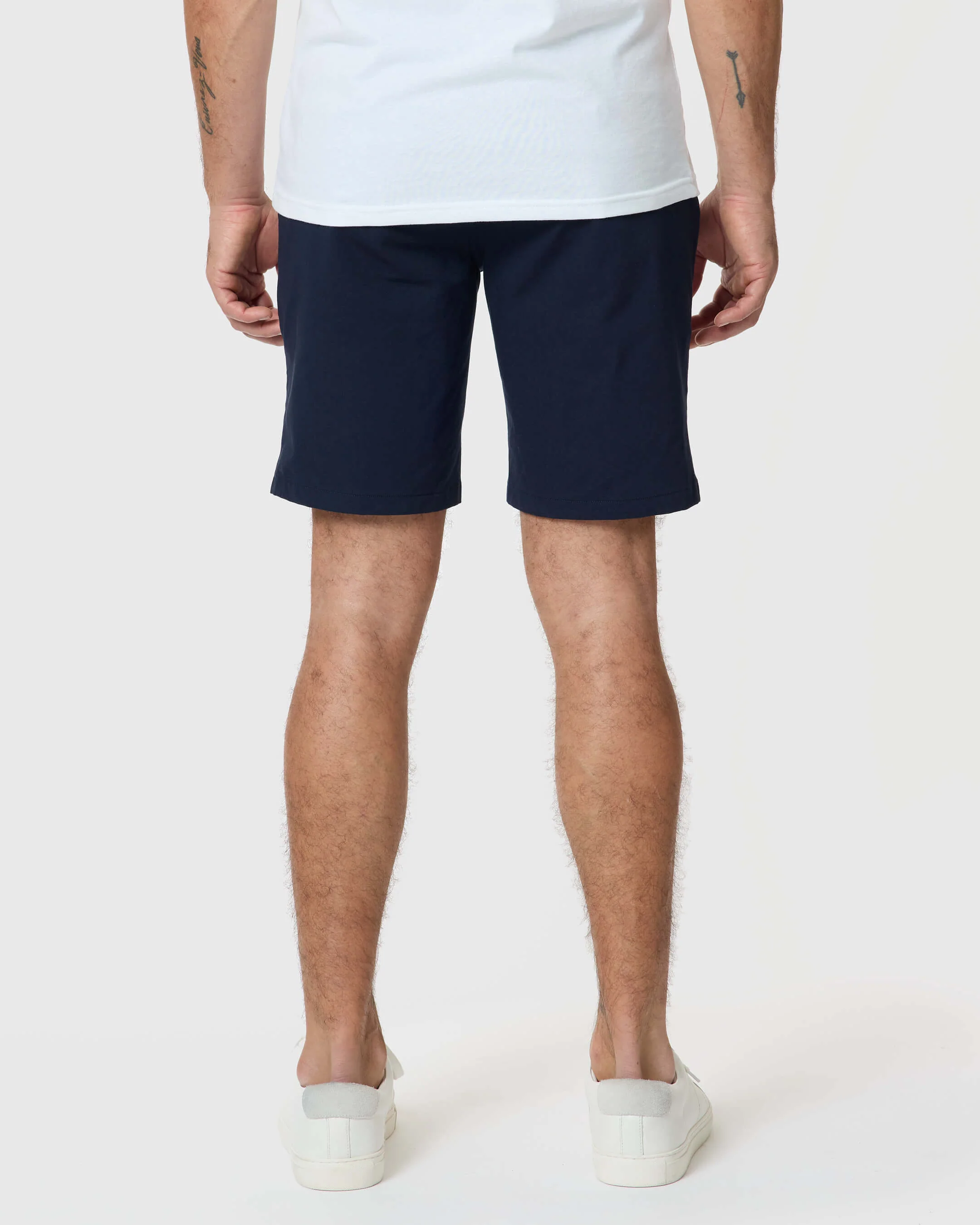 7" Navy Classic Twill Shorts - Image 3