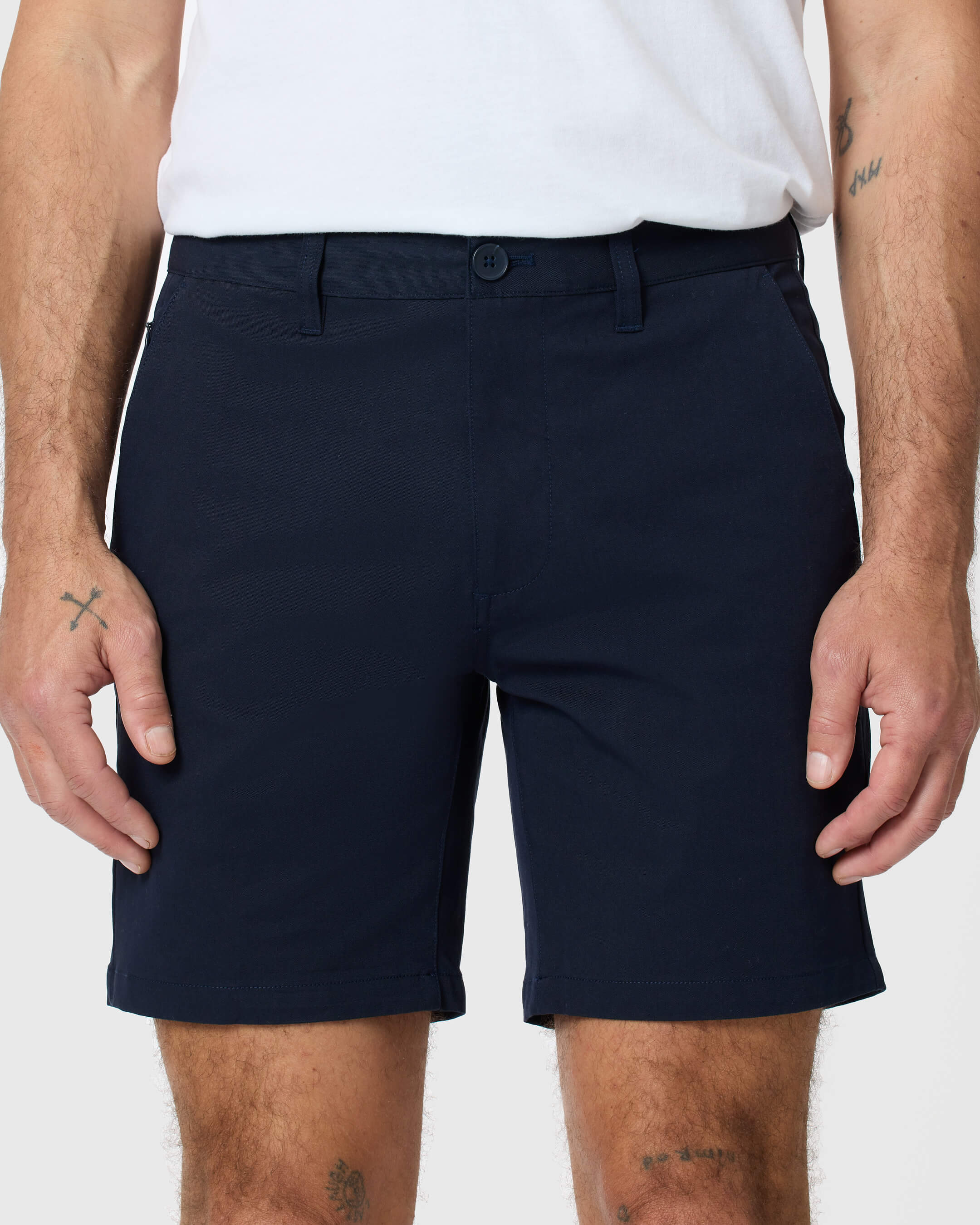 7" Navy Classic Twill Shorts - Image 5