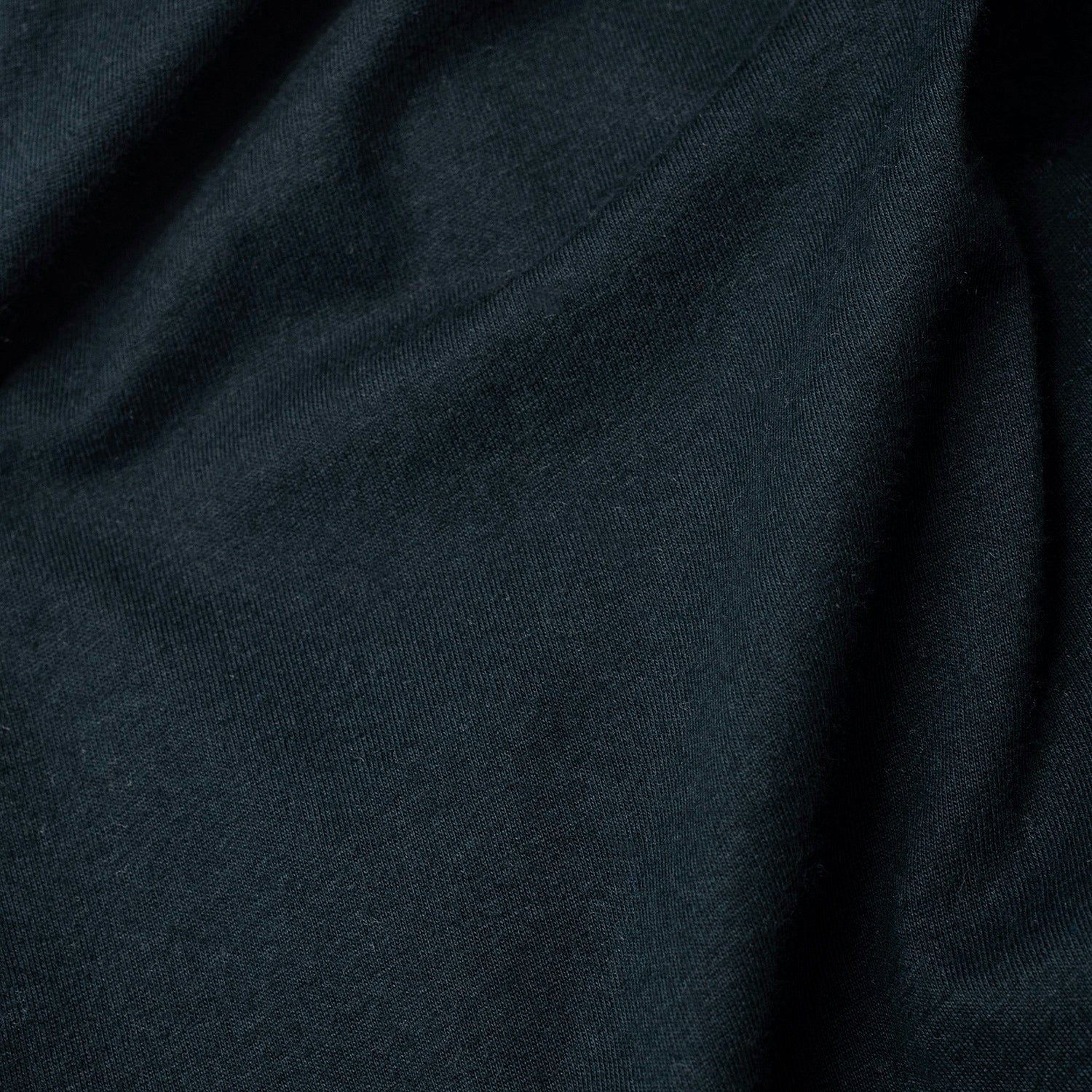 Navy Long Line Crew Neck Tee - Image 13