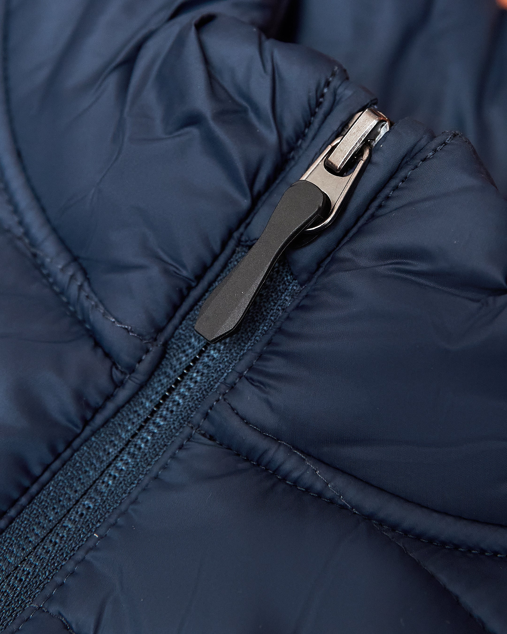 Navy Puffer Jacket - Image 8