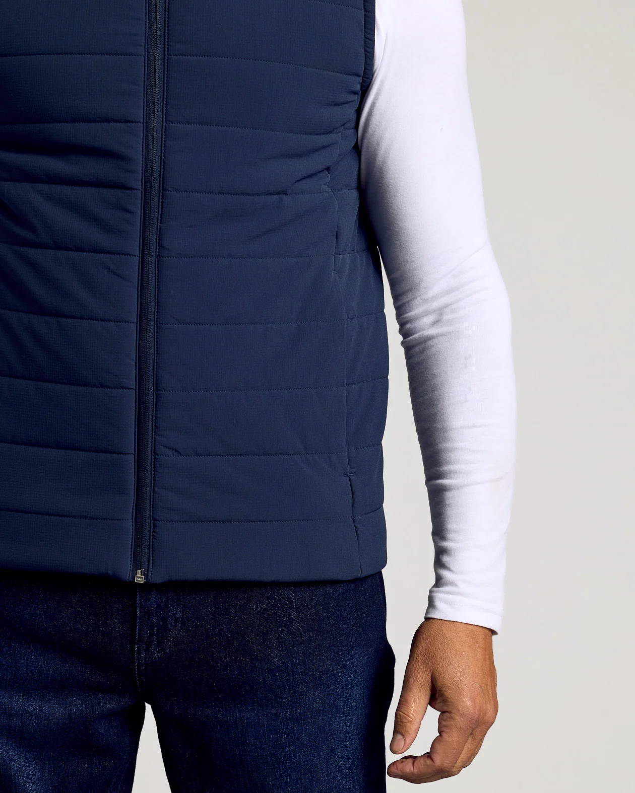 Navy Puffer Vest - Image 6