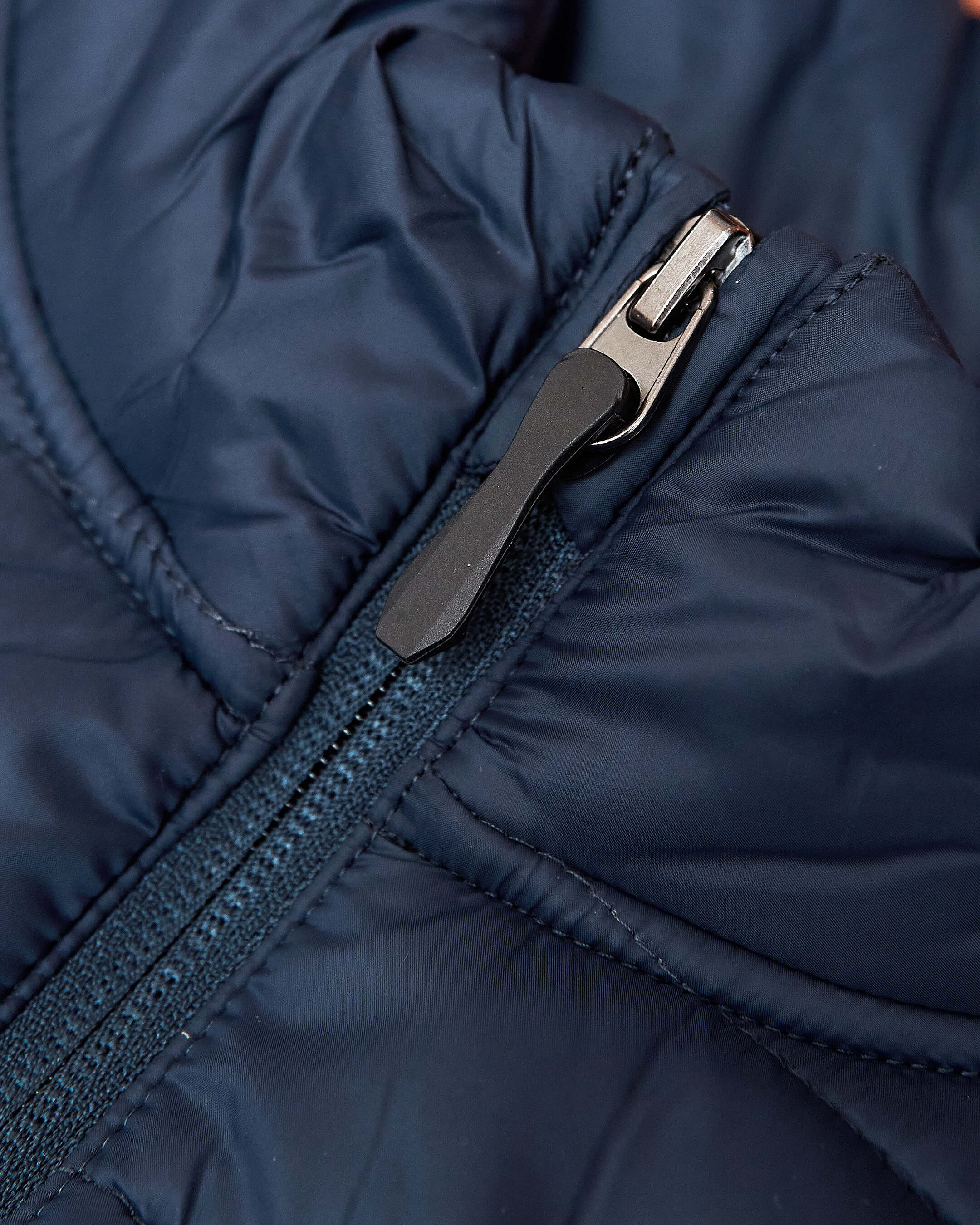 Navy Puffer Vest - Image 9