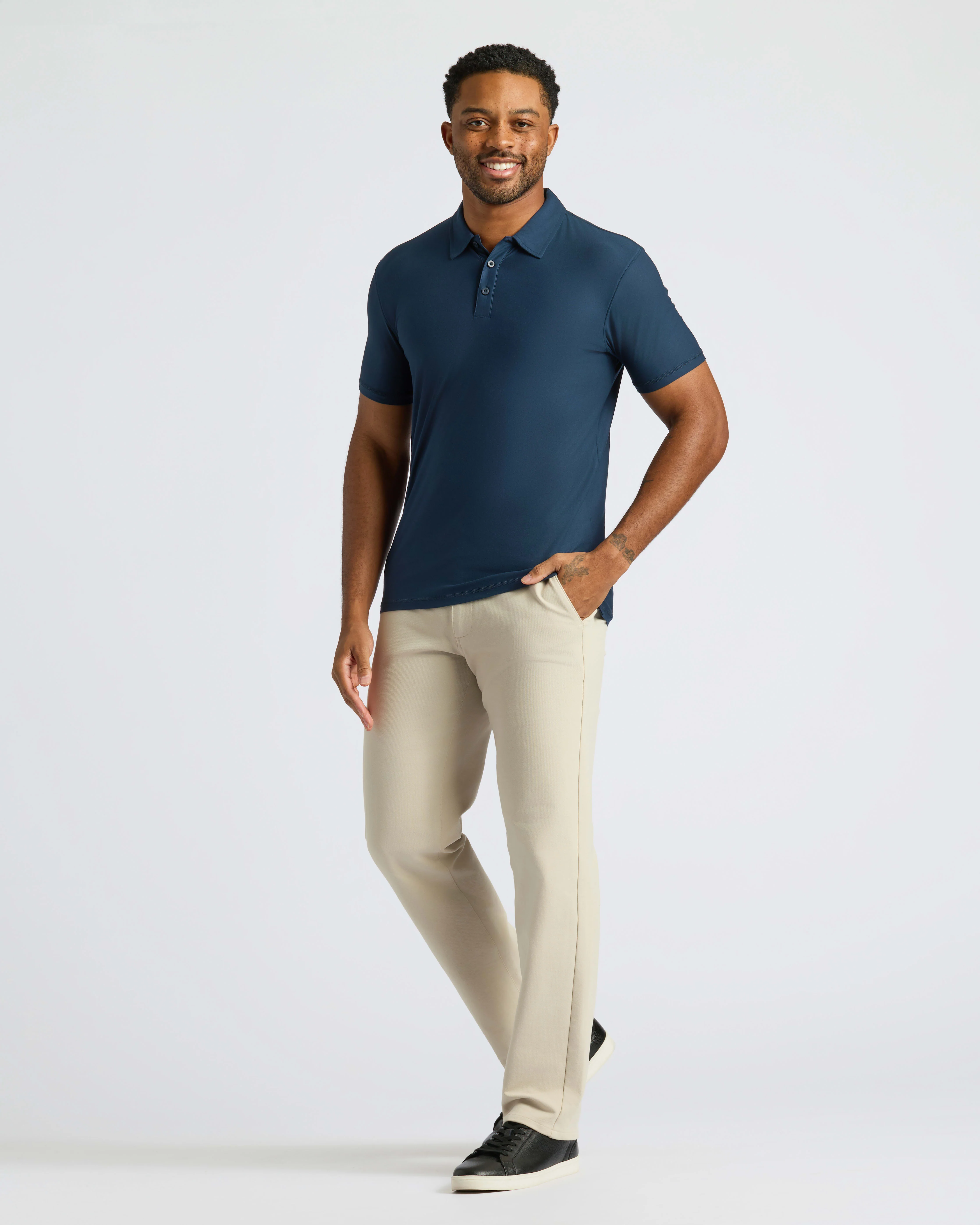 Navy Active Polo 2.0 - Image 3