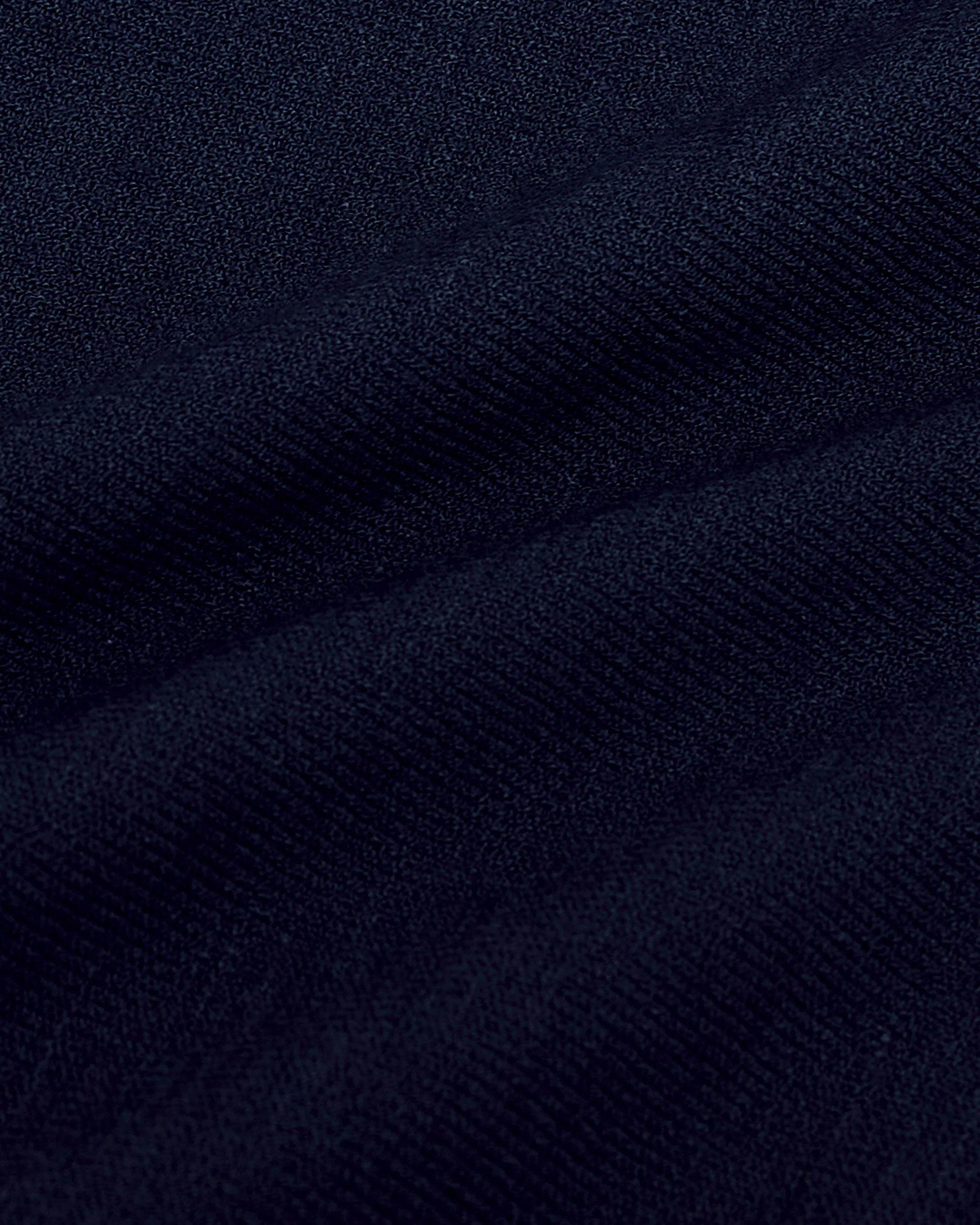 Navy Short Sleeve Sweater Polo - Image 9