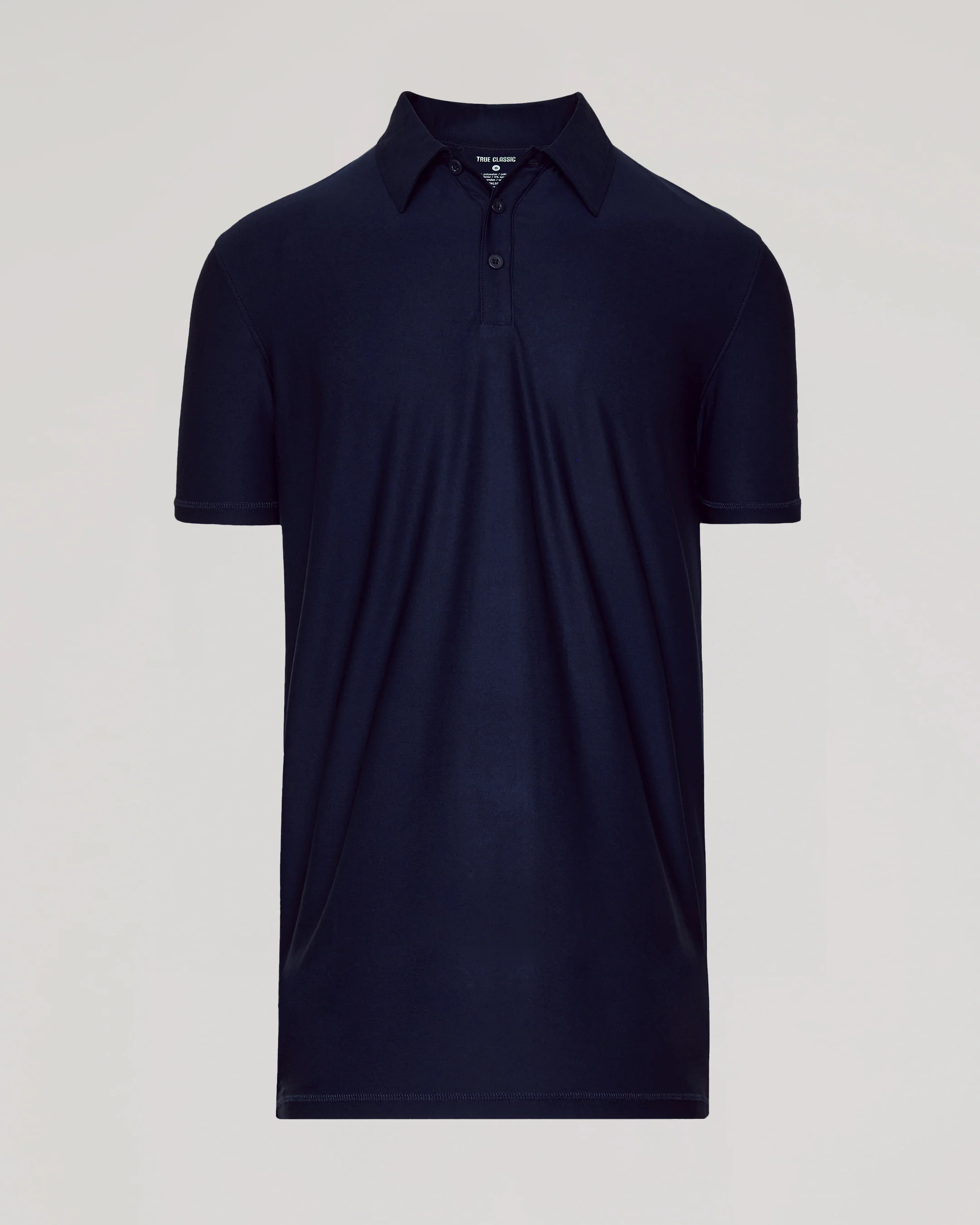 Navy Short Sleeve Tall Active Polo - Image 2