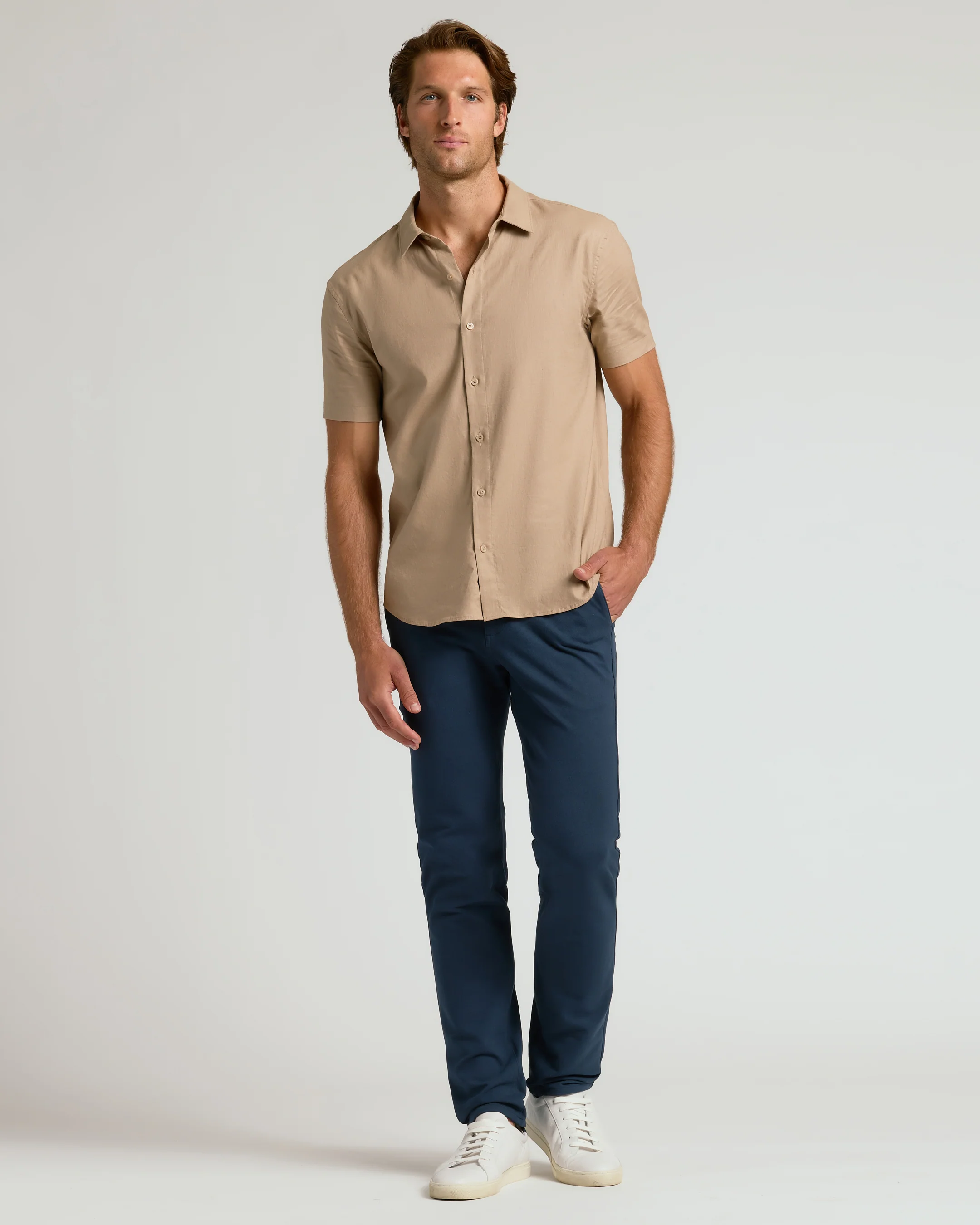 Navy Slim Chino Pants 2.0 - Image 6