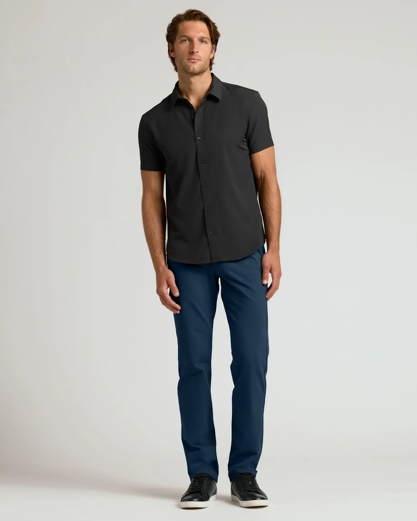 Navy Straight Chino Pants 2.0 - Image 4