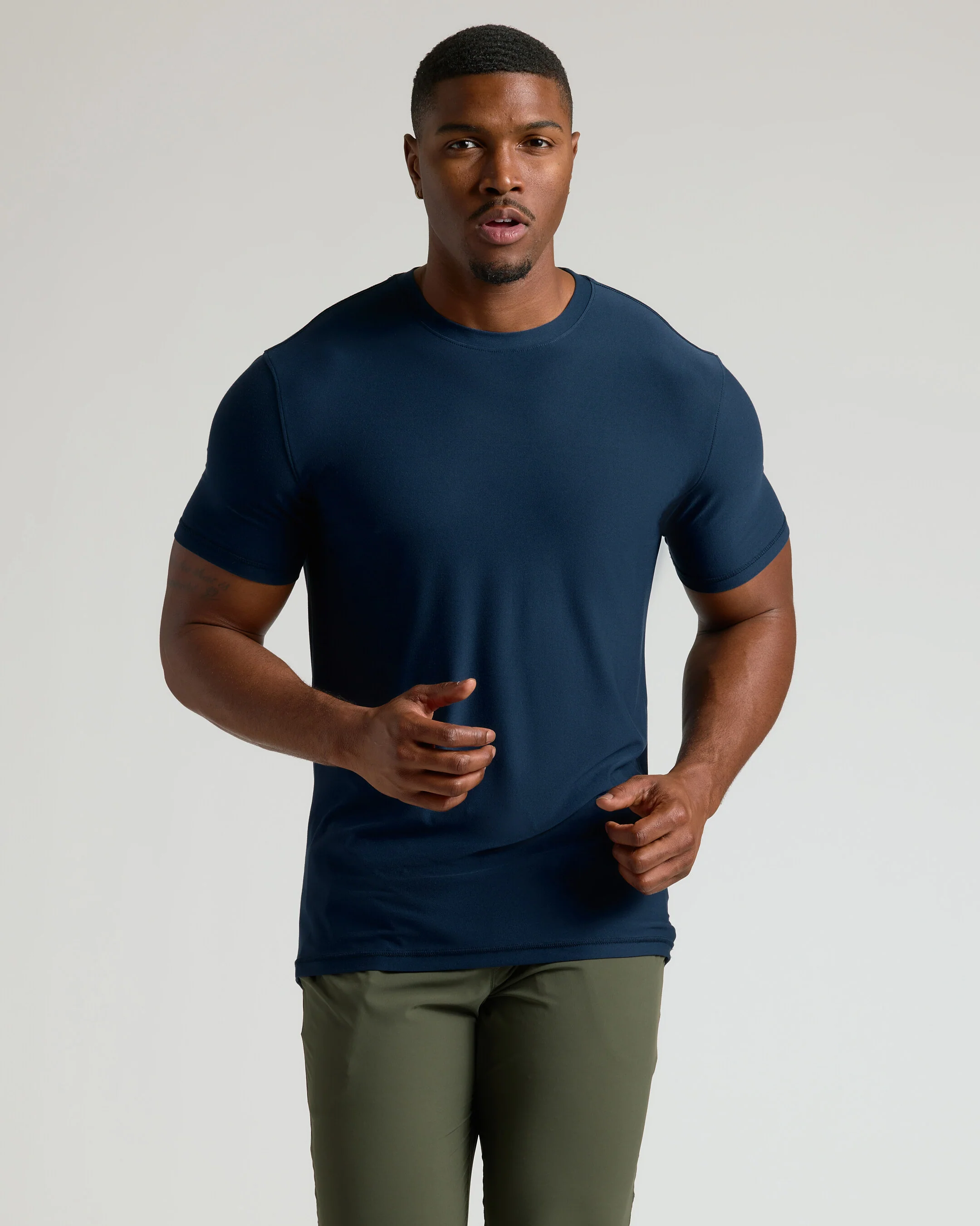 Navy Tall Active Crew Neck 2.0 - Image 4