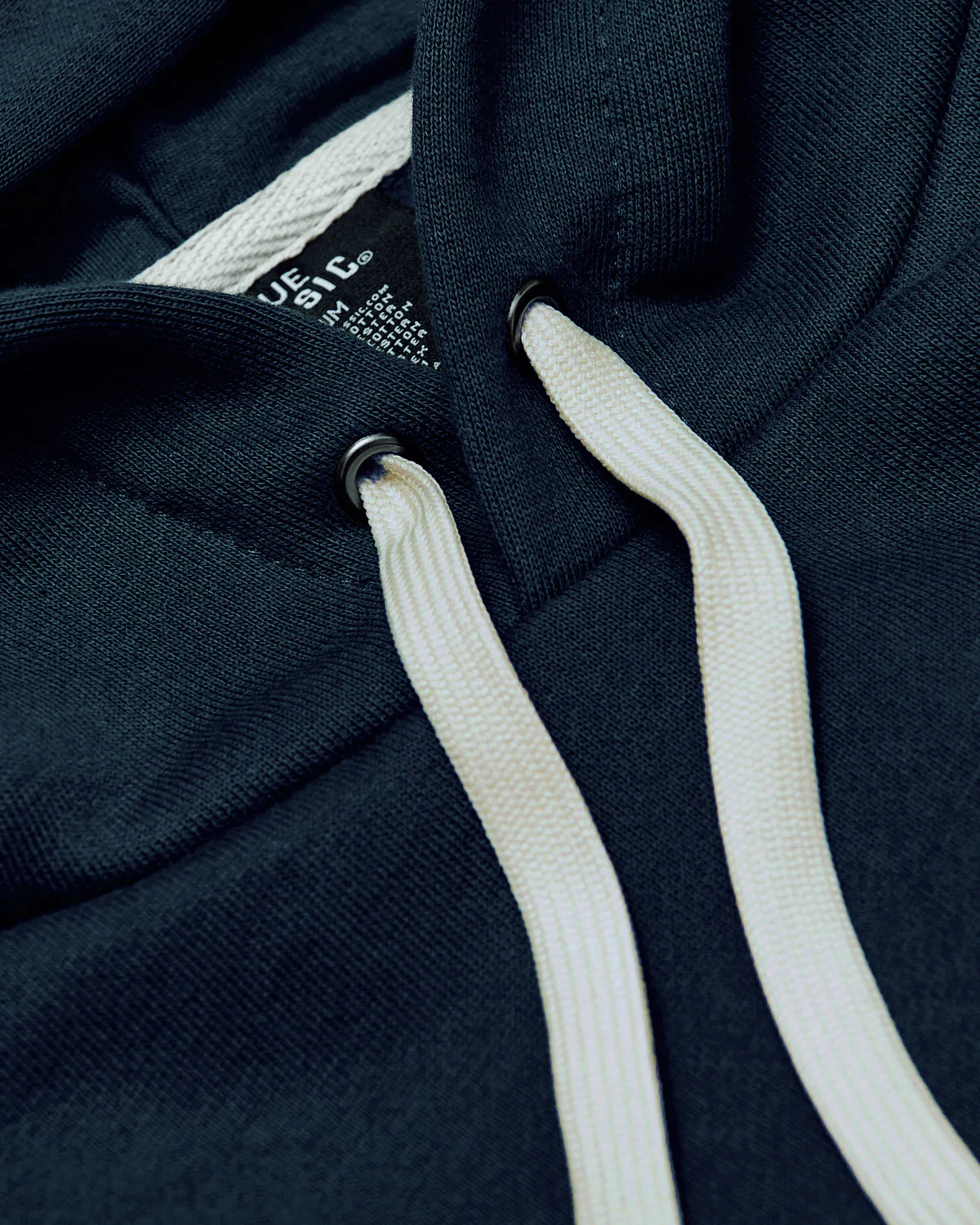 Navy Tall Fleece French Terry Pullover Hoodie - Image 8