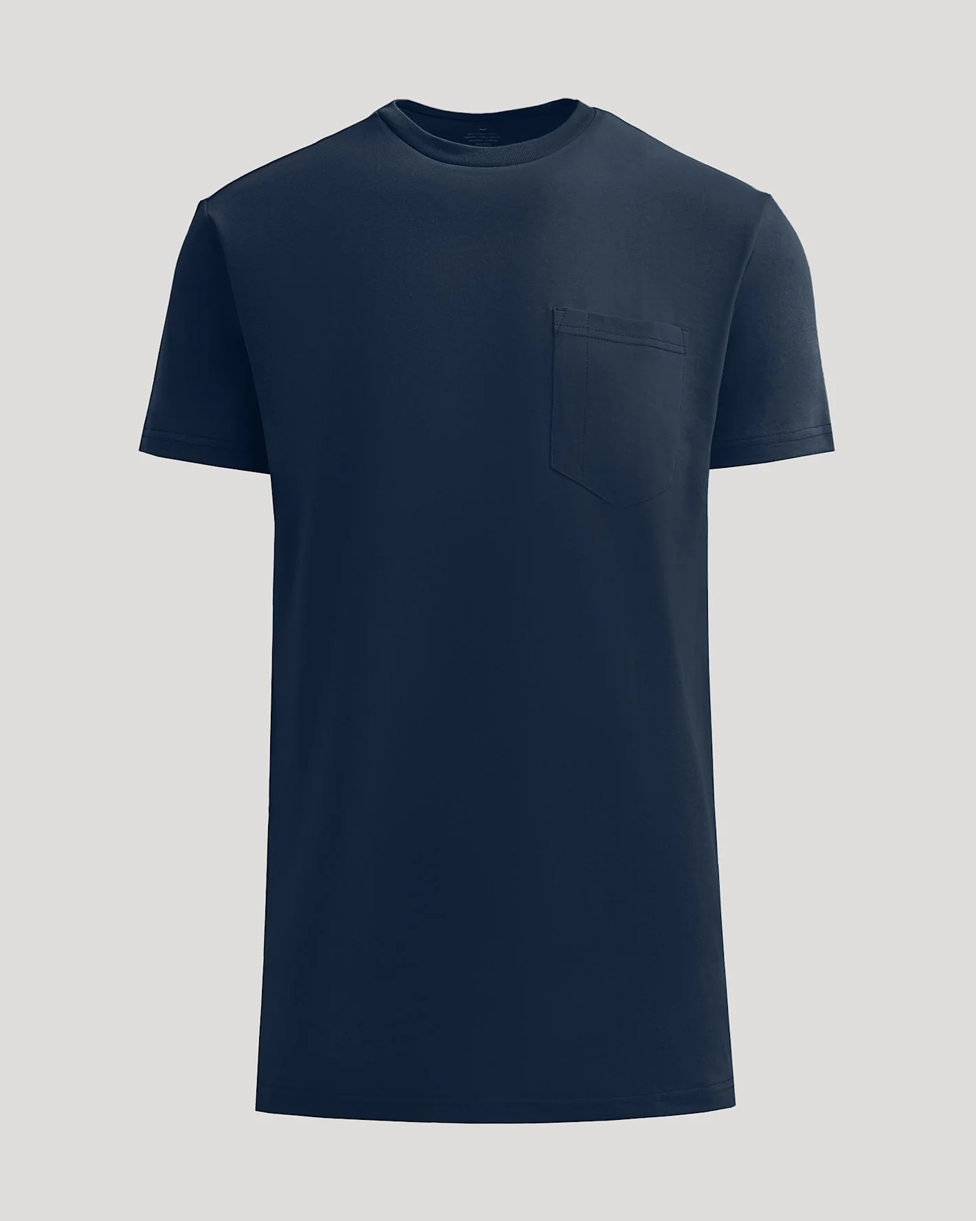 Navy Tall Heavyweight Pocket Crew - Image 2